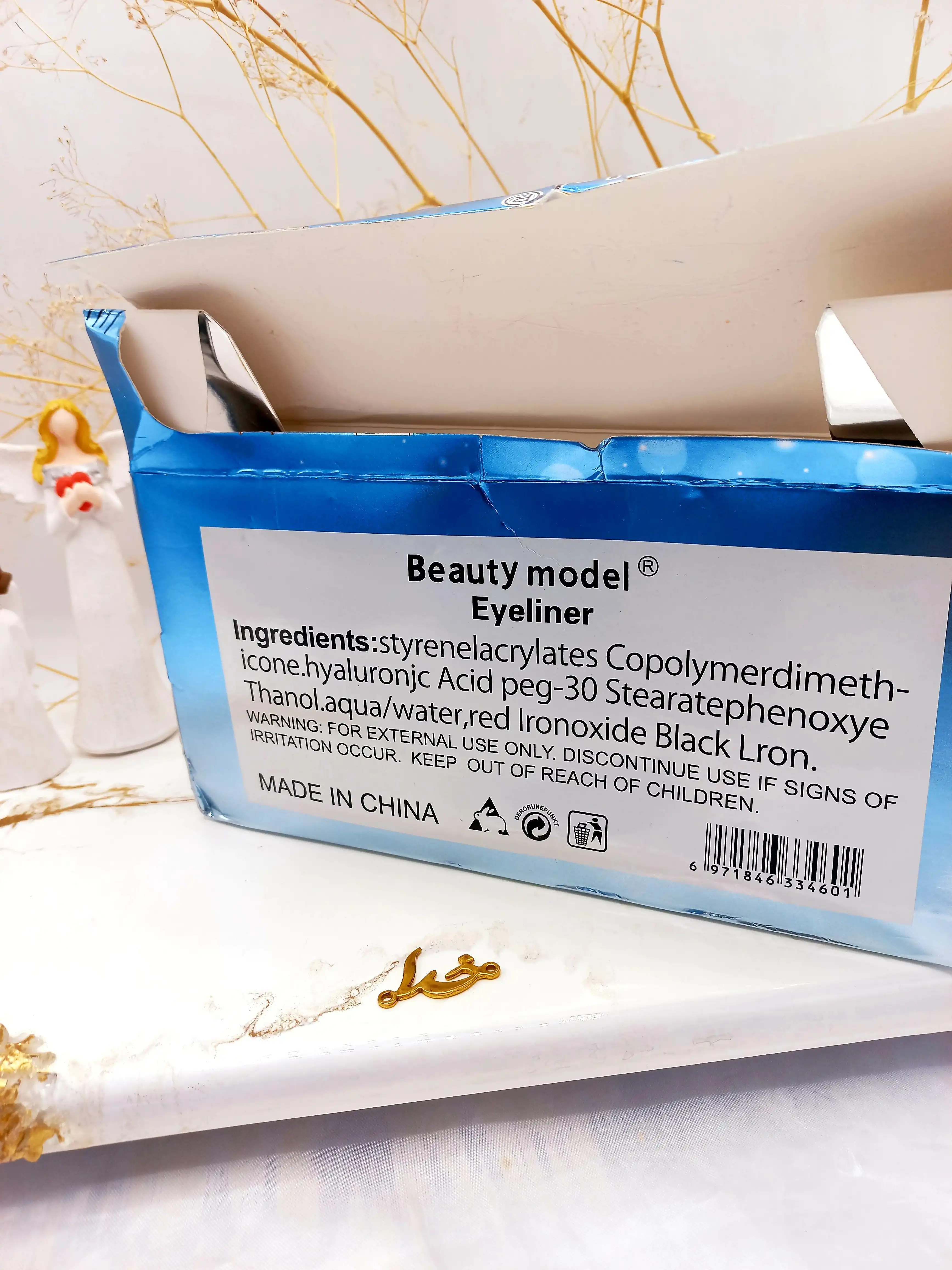 خط چشم مشکی پرطرفدار مویی گوزنی (ضد آب) کد E4060