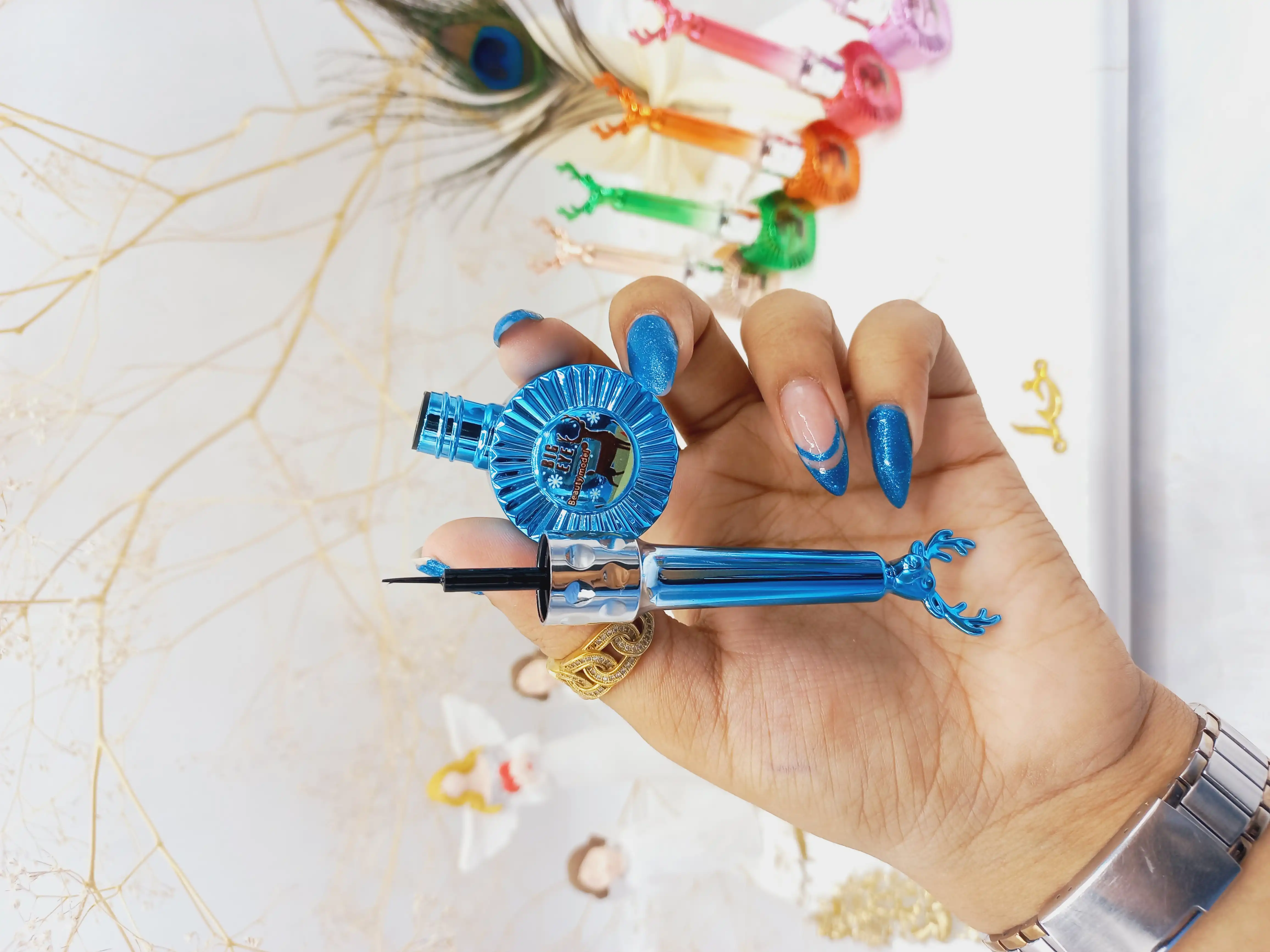 خط چشم مشکی پرطرفدار مویی گوزنی (ضد آب) کد E4060