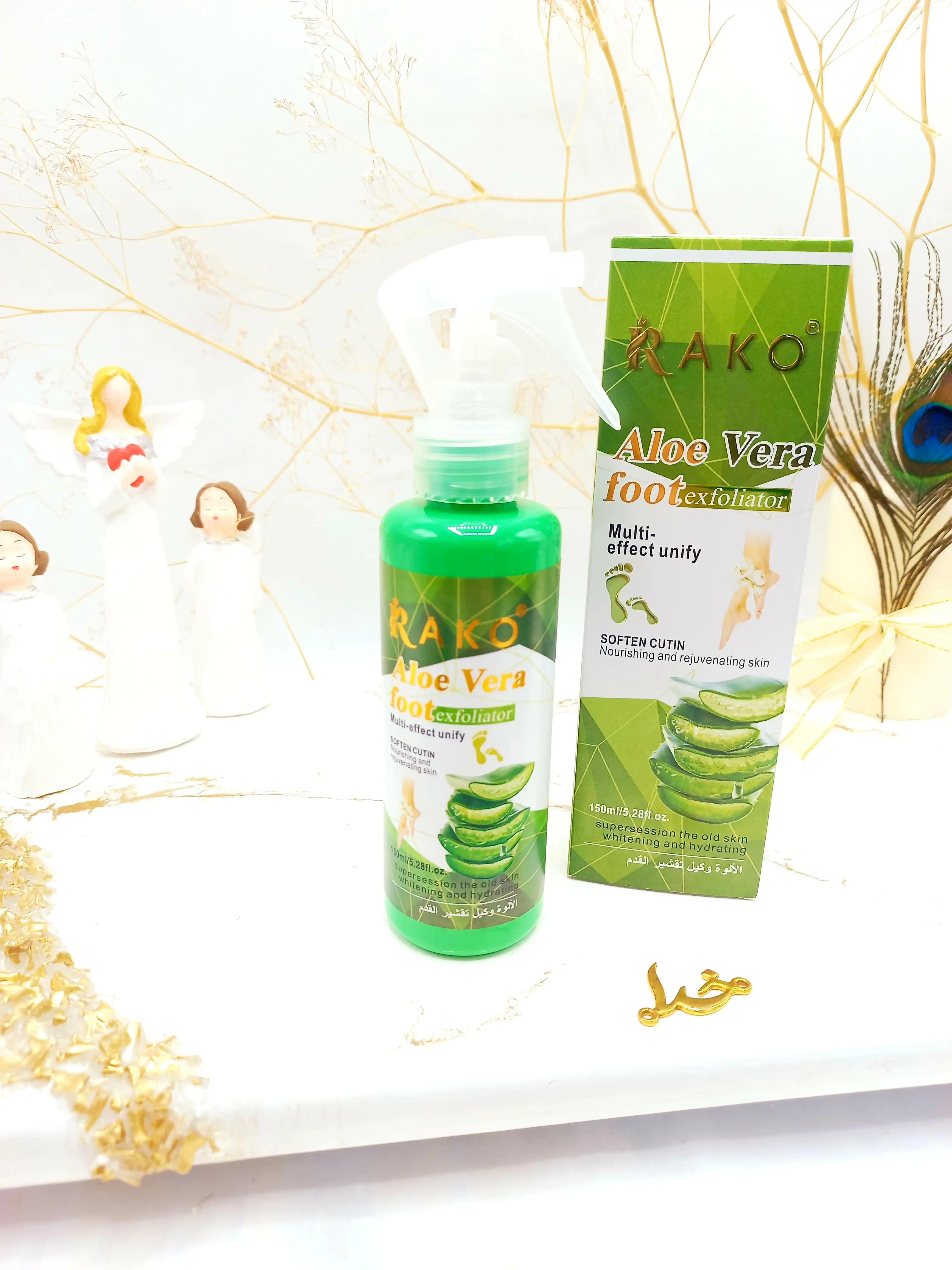 اسپری رفع ترک و خشکی پا قوی آلوورا راکو RAKO کد RK1083 اصلی