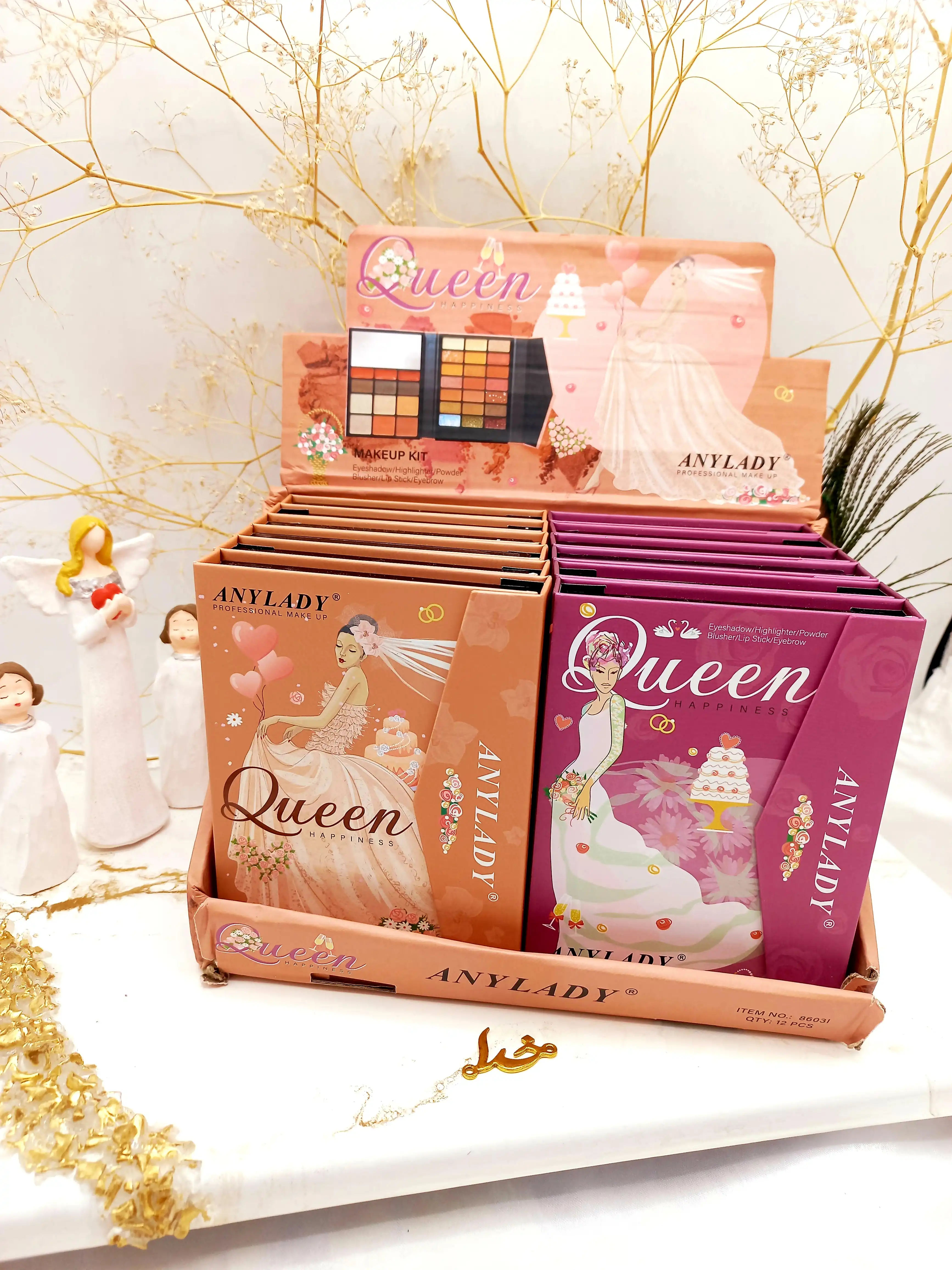 پالت سایه آنالیدی طرح عروس ANYLADY کد 86031