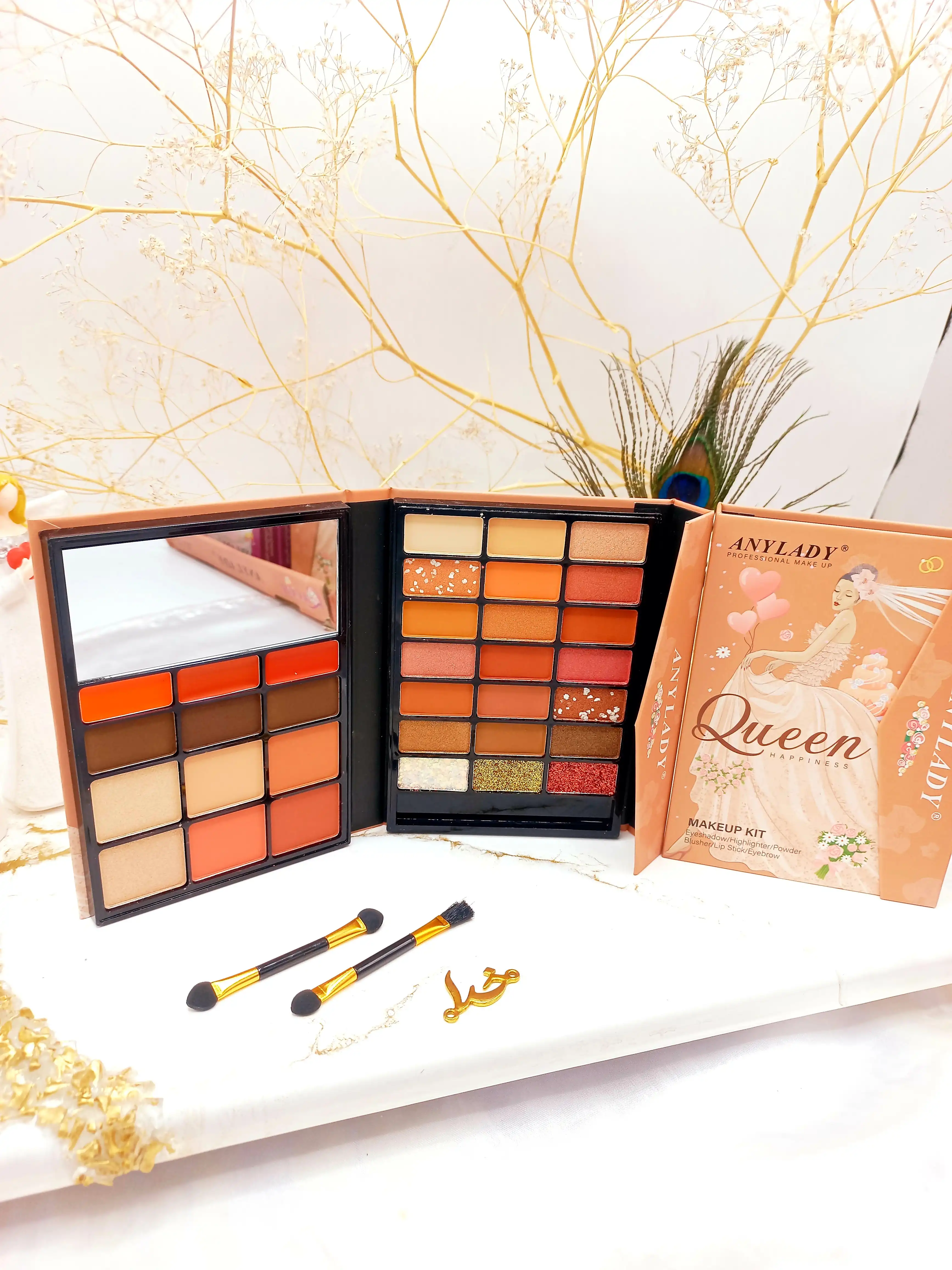 پالت سایه آنالیدی طرح عروس ANYLADY کد 86031