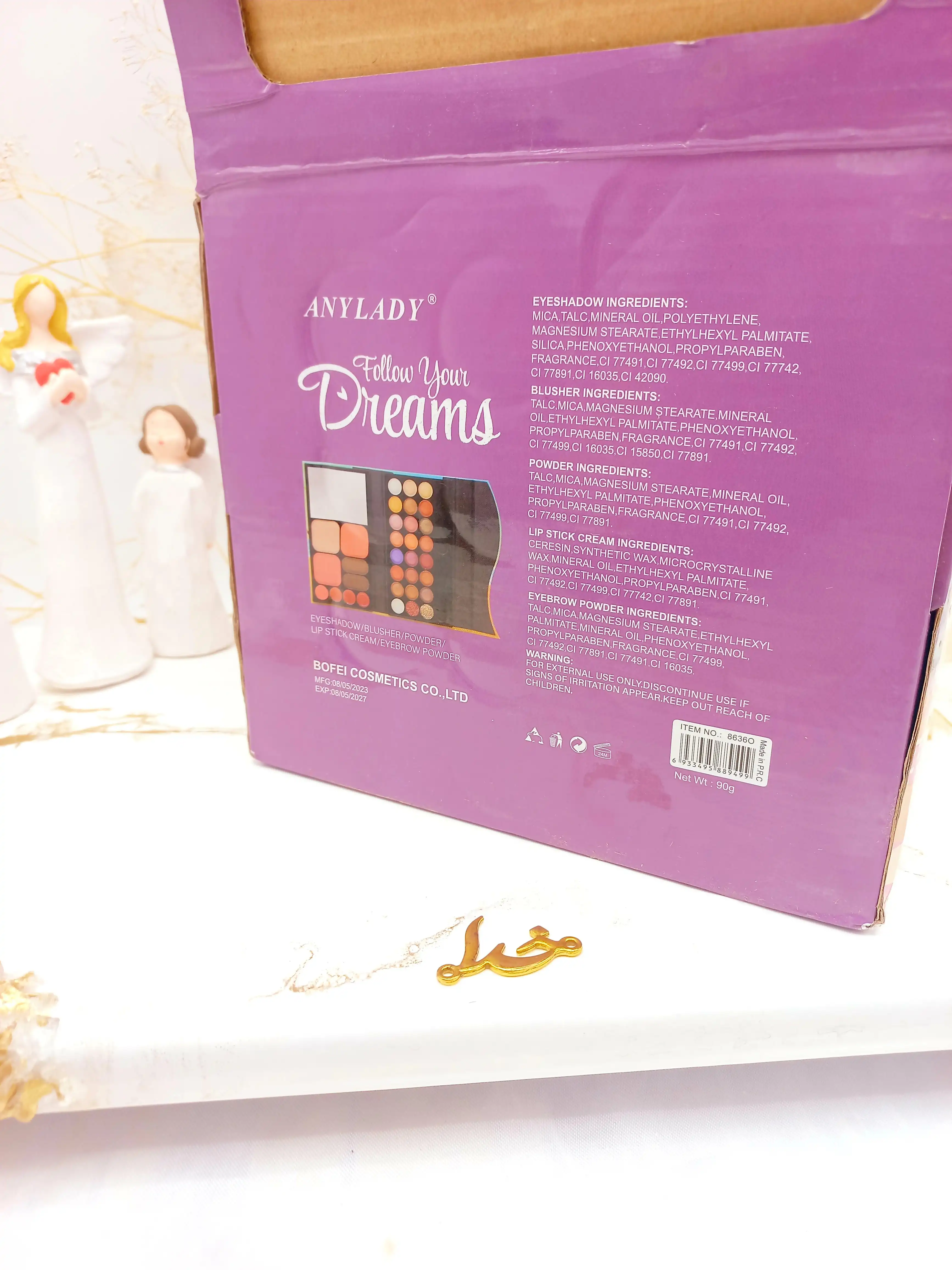 پالت سایه آنالیدی دخترونه ANYLADY کد 8636O