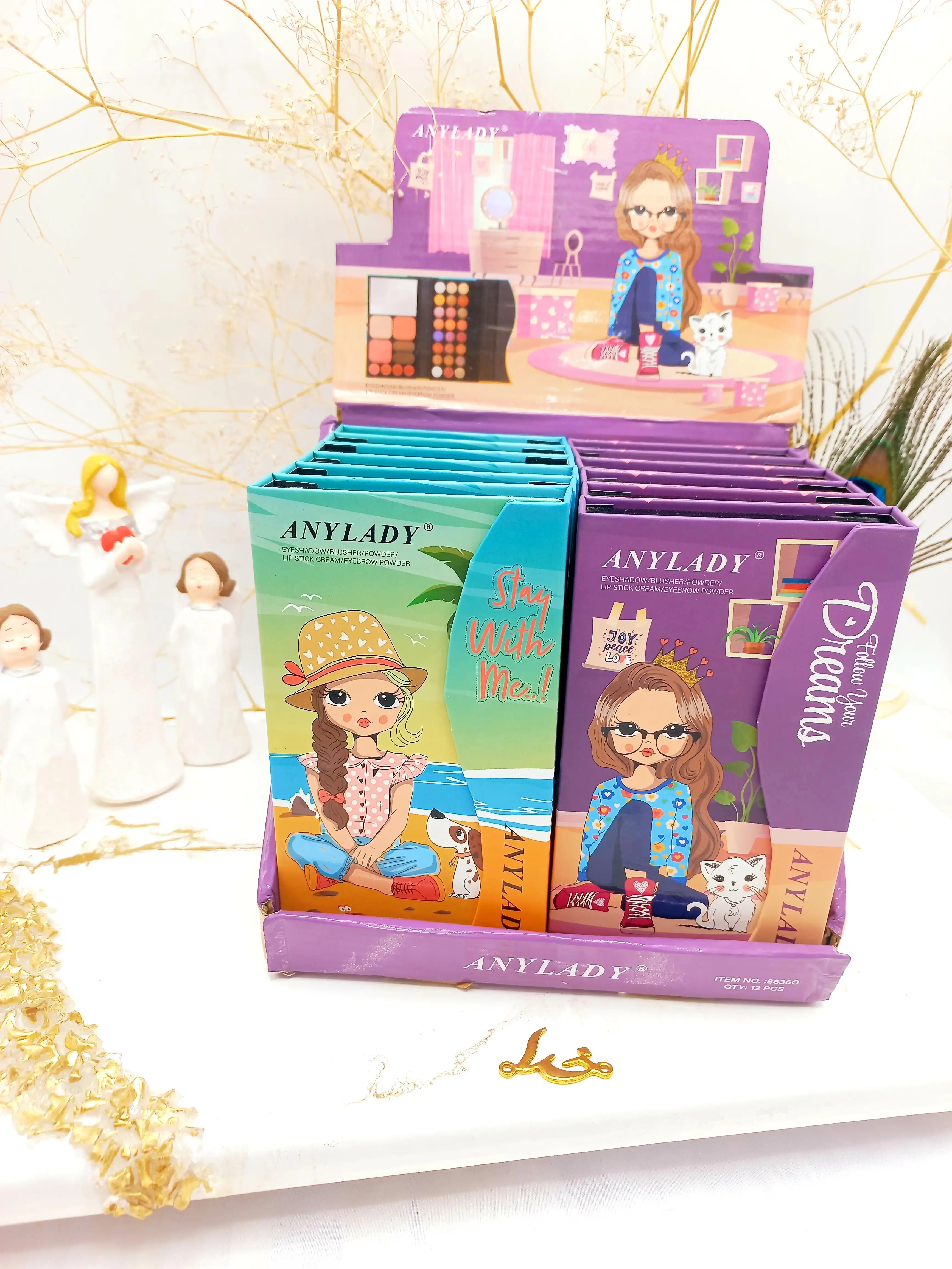 پالت سایه آنالیدی دخترونه ANYLADY کد 8636O