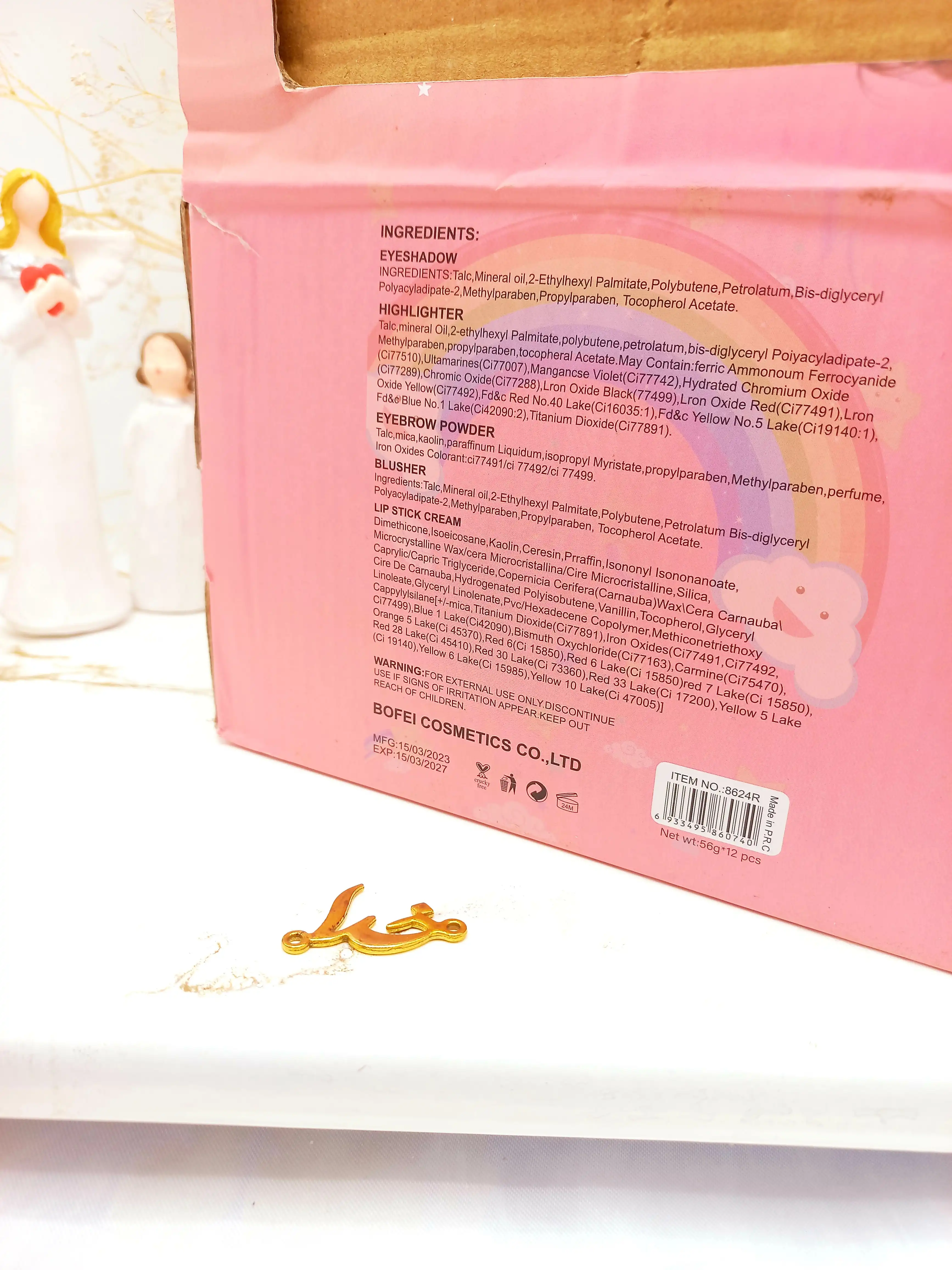 پالت سایه آنالیدی دختر اسب سوار ANYLADY کد 8624R