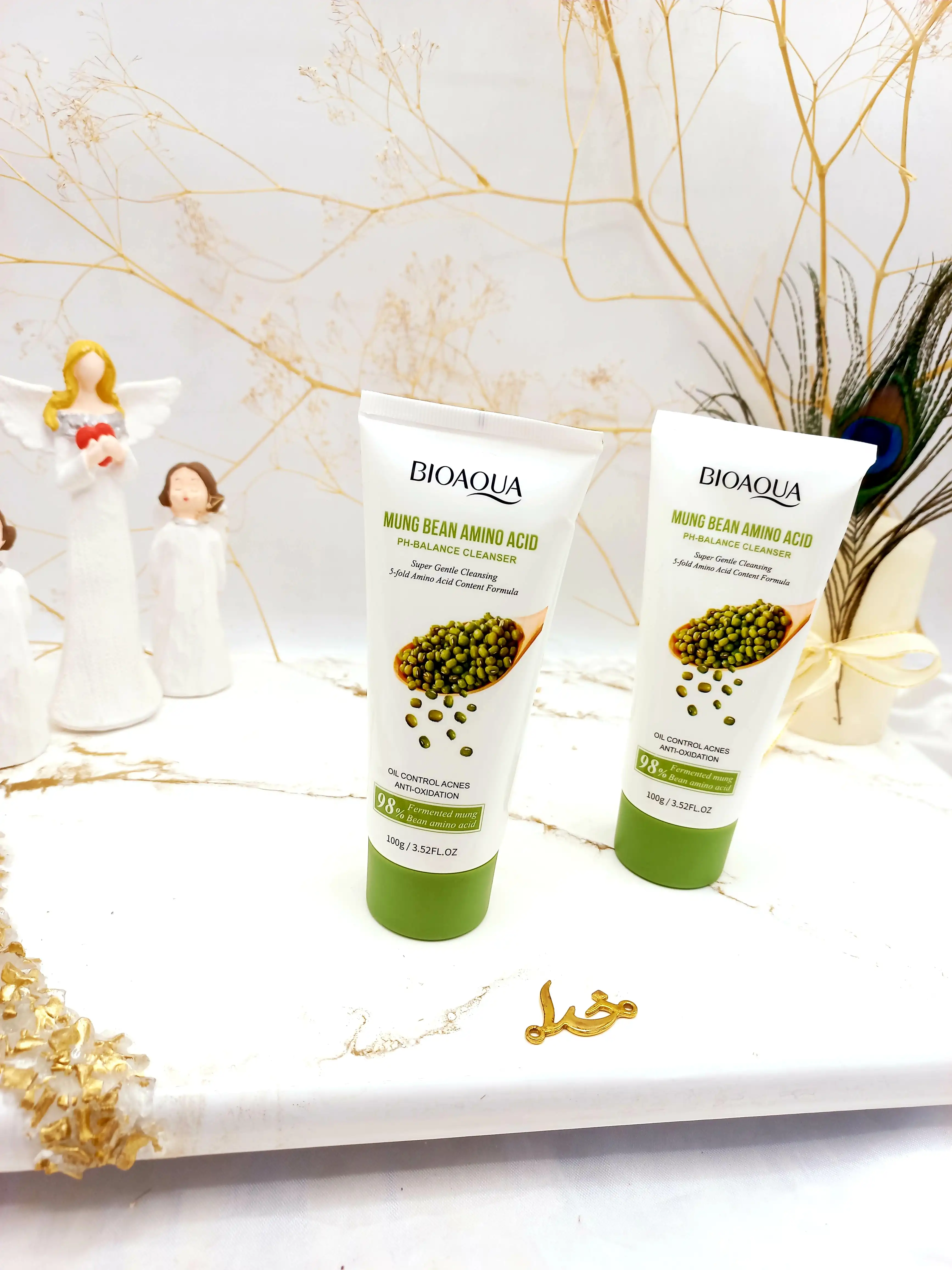 فوم شستشو صورت کنترل چربی و ضد آکنه ماش بیوآکوا BQY53935 BIOAQUA