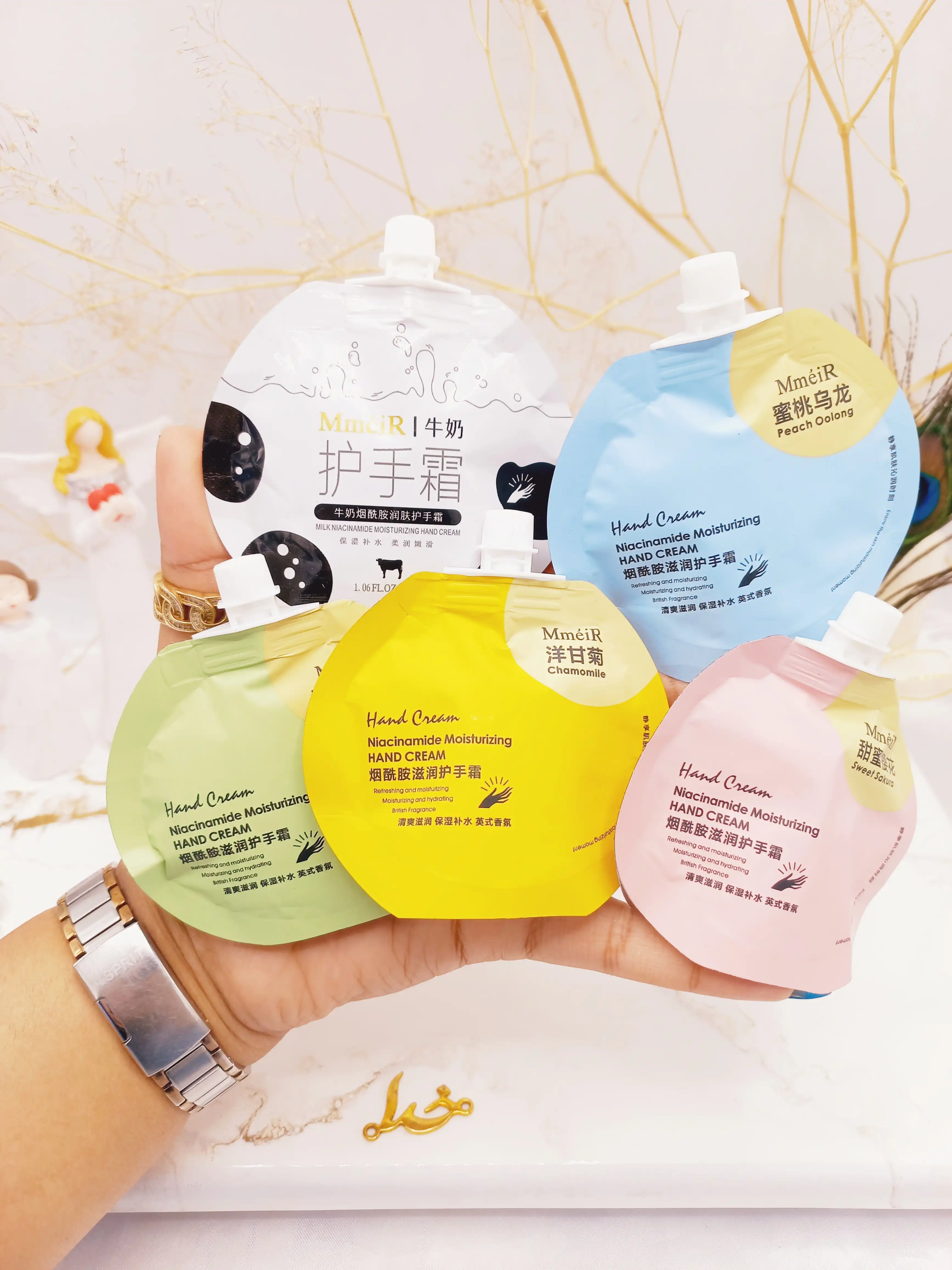 کرم ساندیسی مرطوب کننده دست و صورت