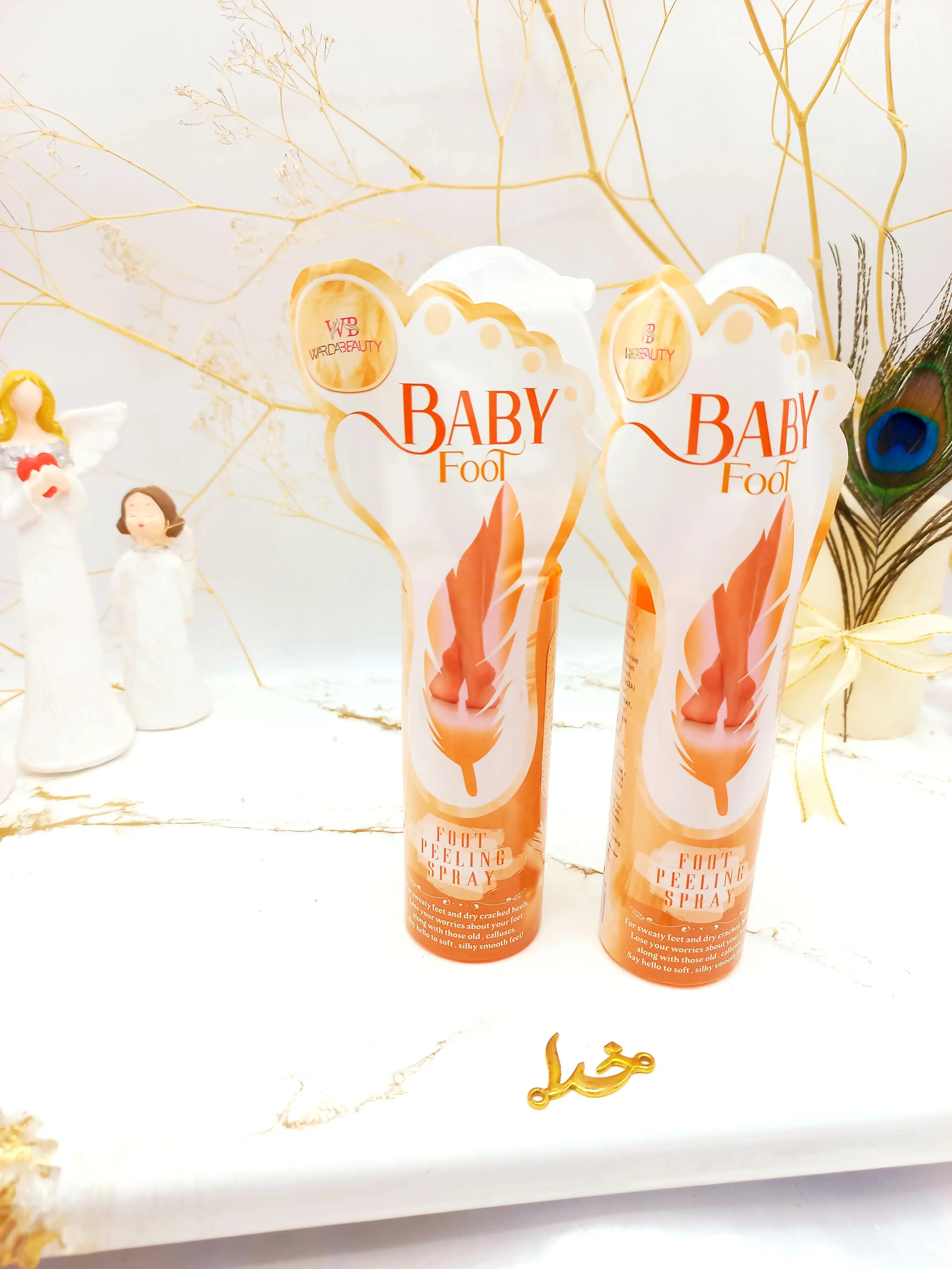 اسپری لایه بردار پا وردا بیوتی سری بیبی فوت کد WB21827