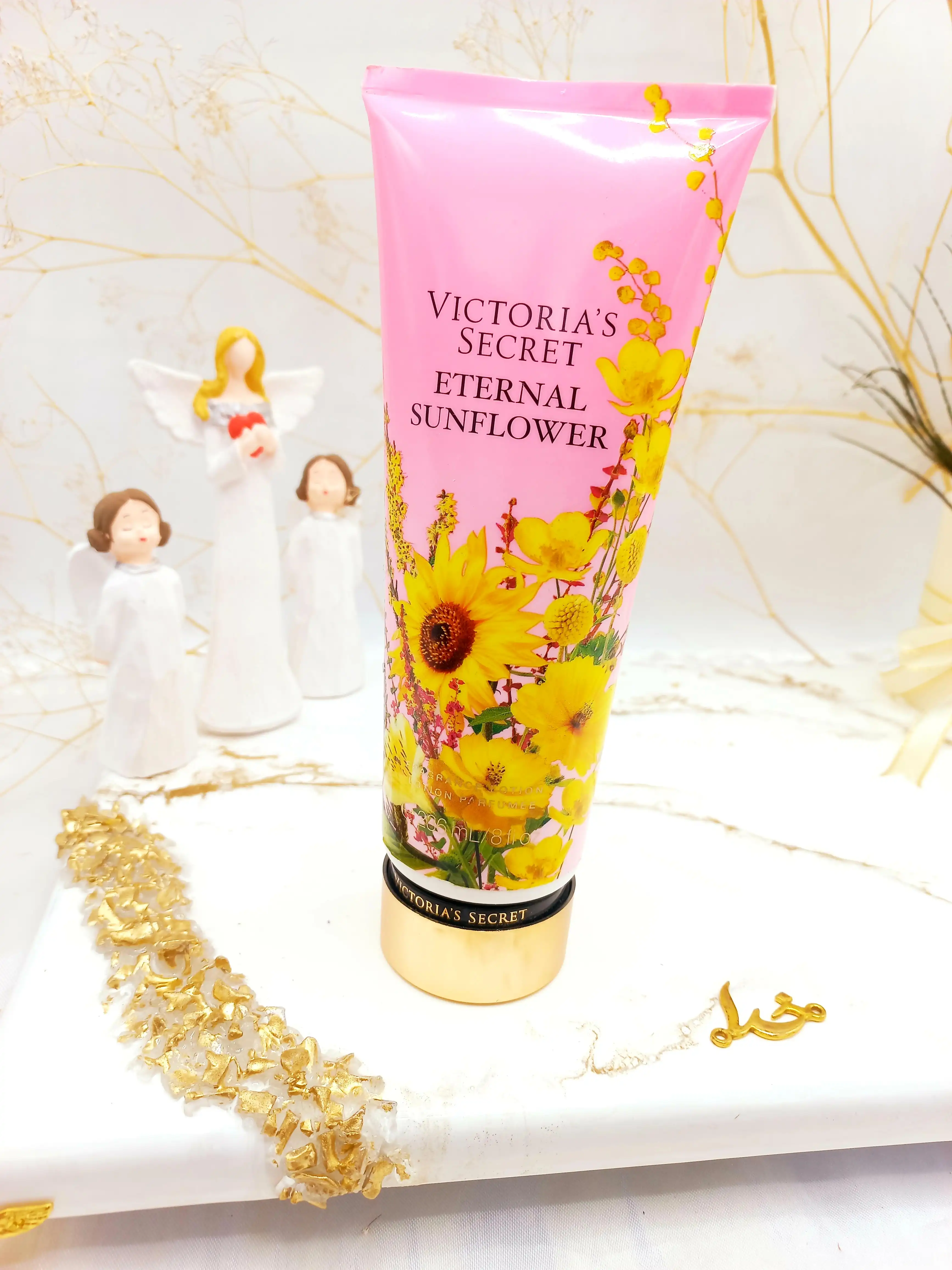 لوسیون معروف مرطوب کننده بدن 236 میل ETERNAL SUNFLOWER برند ویکتوریا سکرت کد 6891| پخش عمده