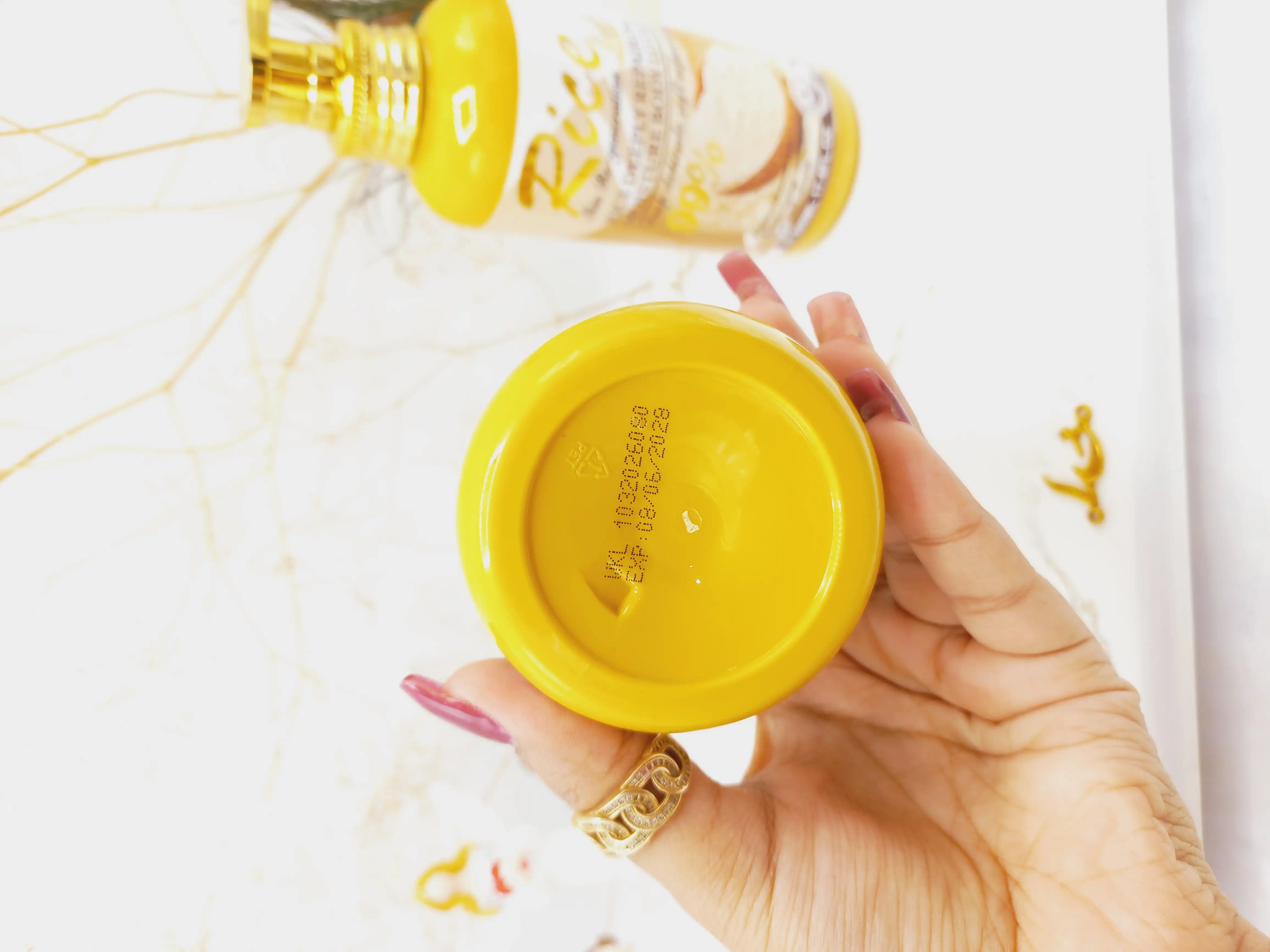 لوسیون بدن عصاره برنج وکالی Wokali 99% 500 میل کد WKL723