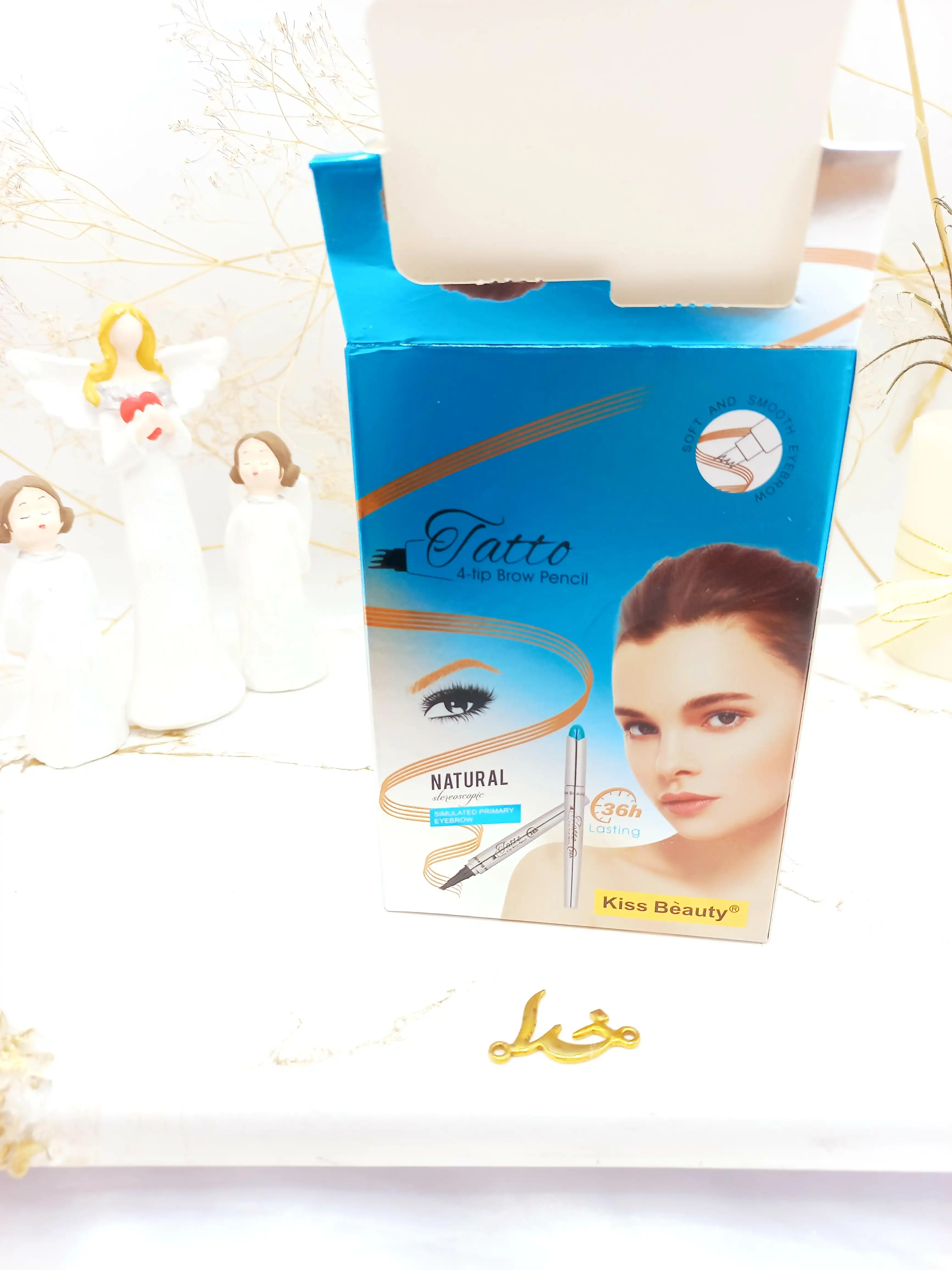 هاشور ابرو چهار خطه کیس بیوتی Kiss beauty کد 265603AB