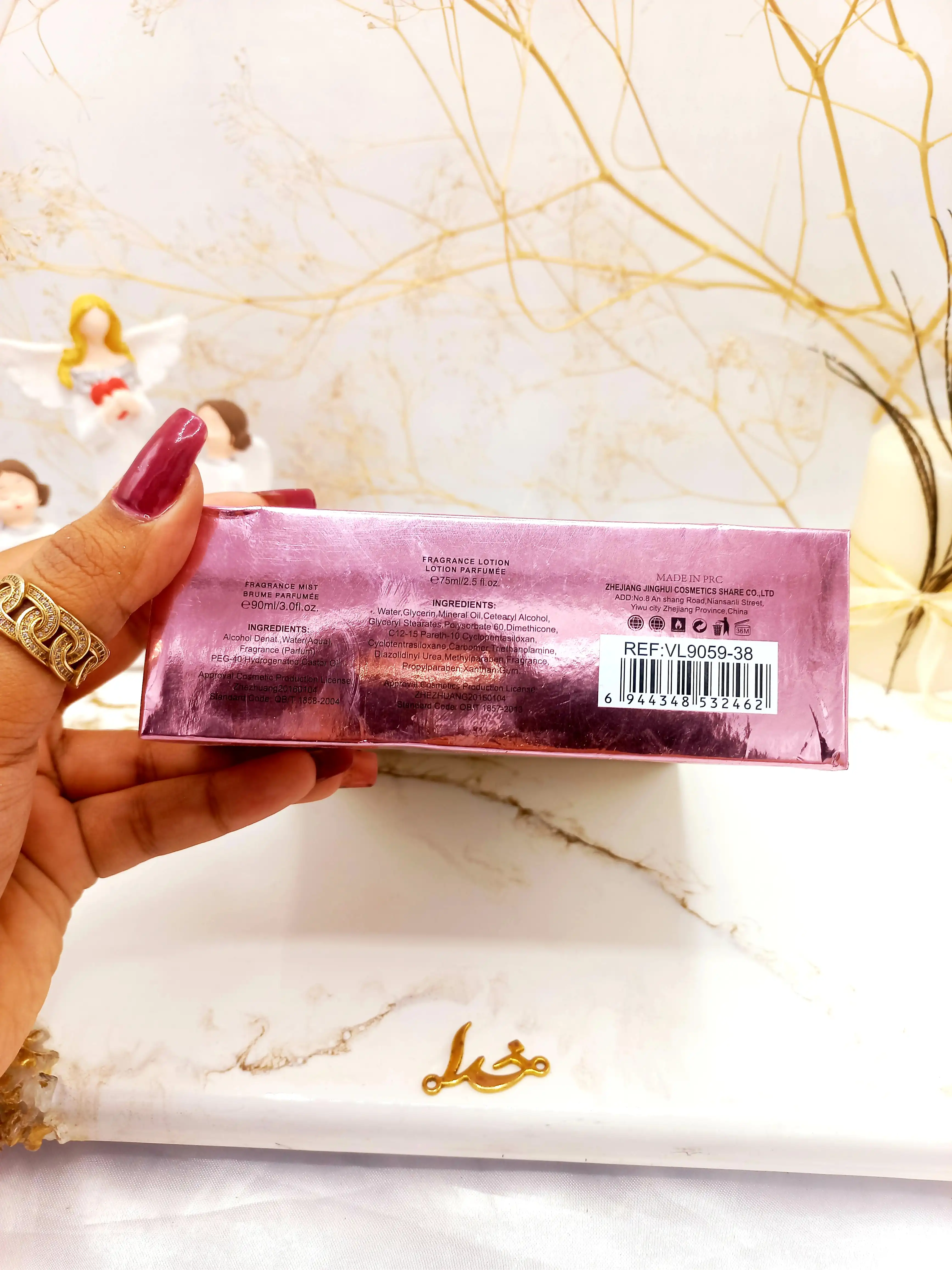 ست بادی اسپلش و لوسیون وی وی لاو کد VL905938