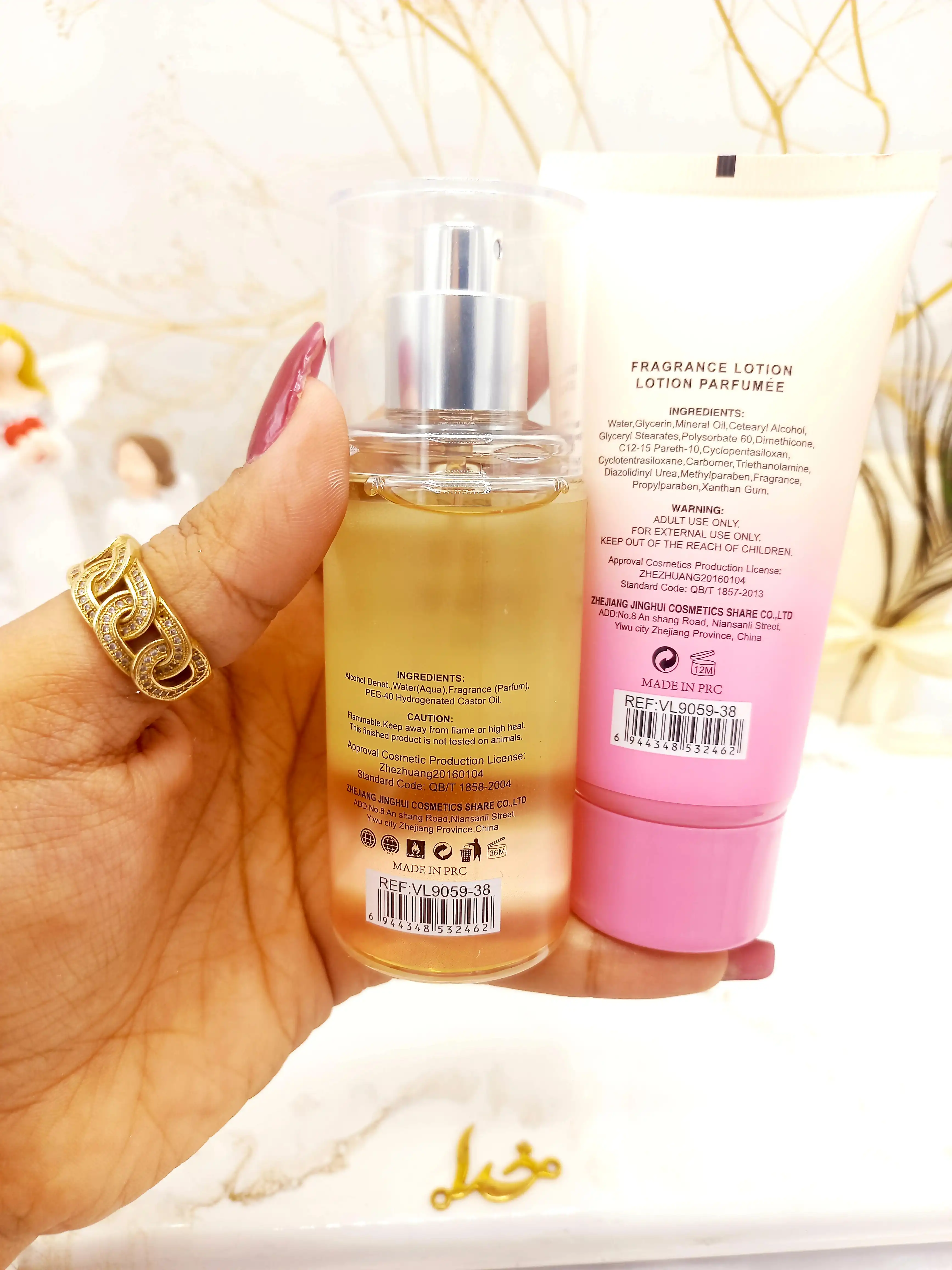 ست بادی اسپلش و لوسیون وی وی لاو کد VL905938