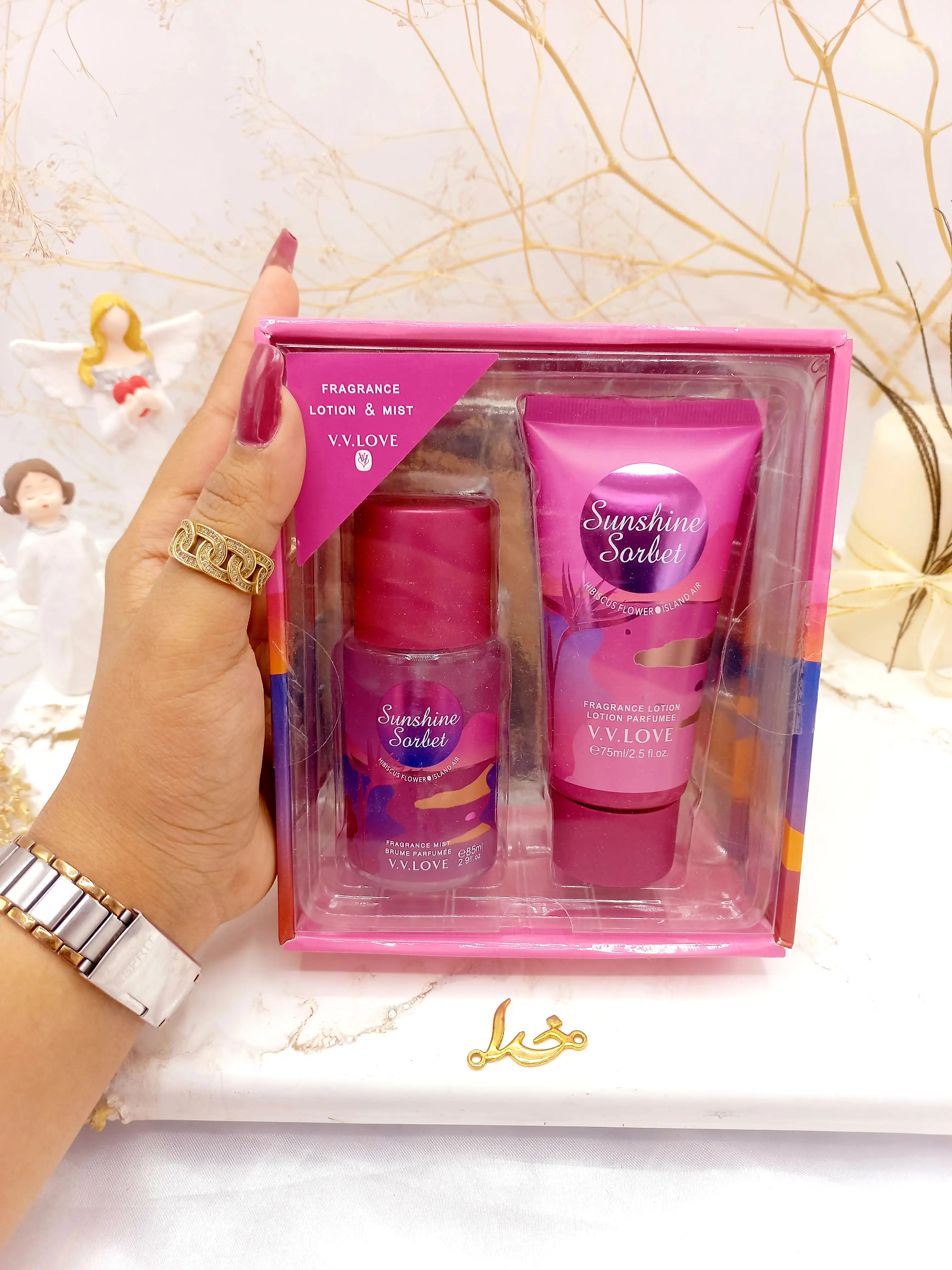 ست بادی اسپلش و لوسیون وی وی لاو کد VL905916