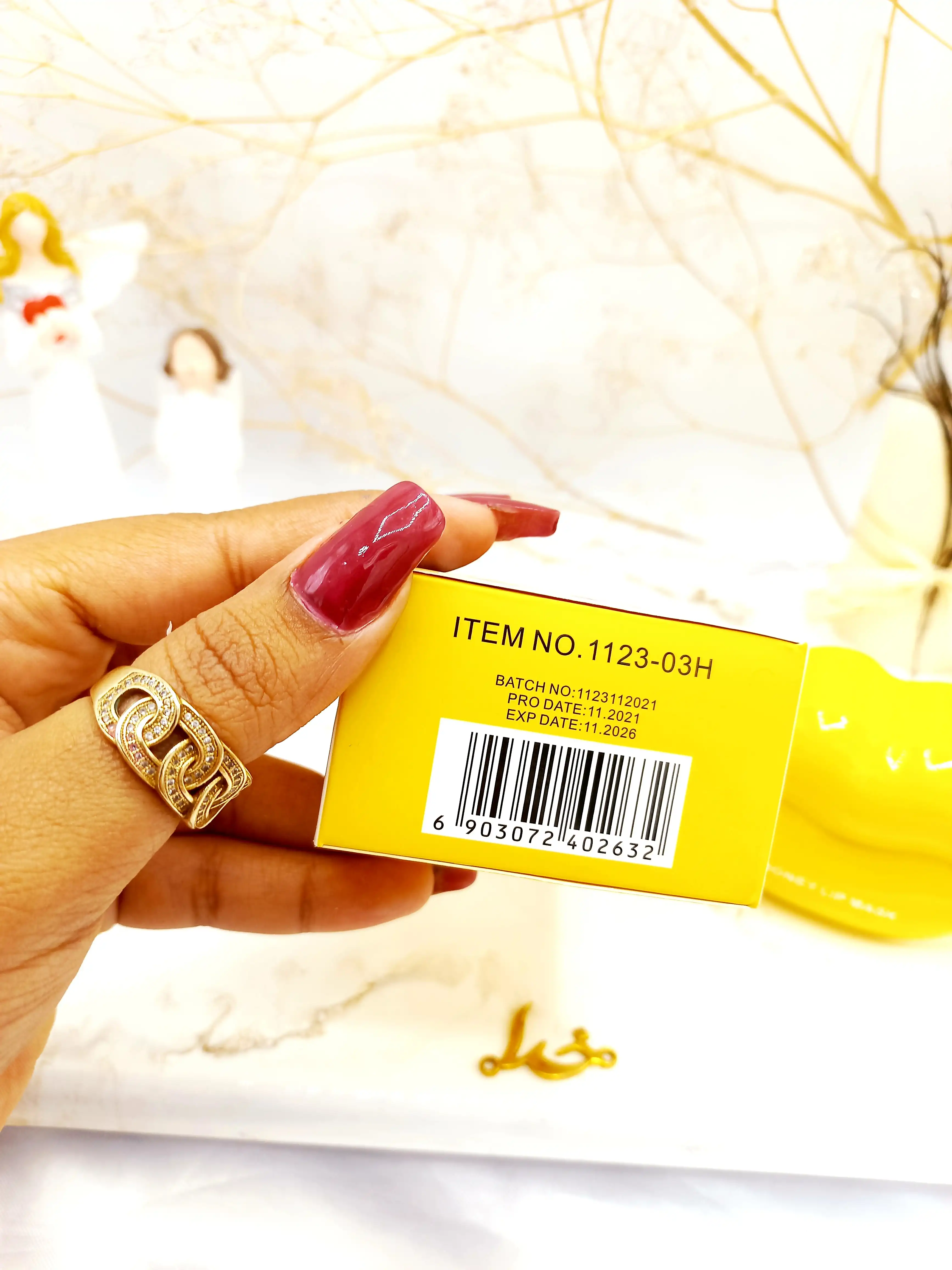 پچ لب کاسه ای 20 عددی عسل کیس بیوتی kiss beauty کد 112303H