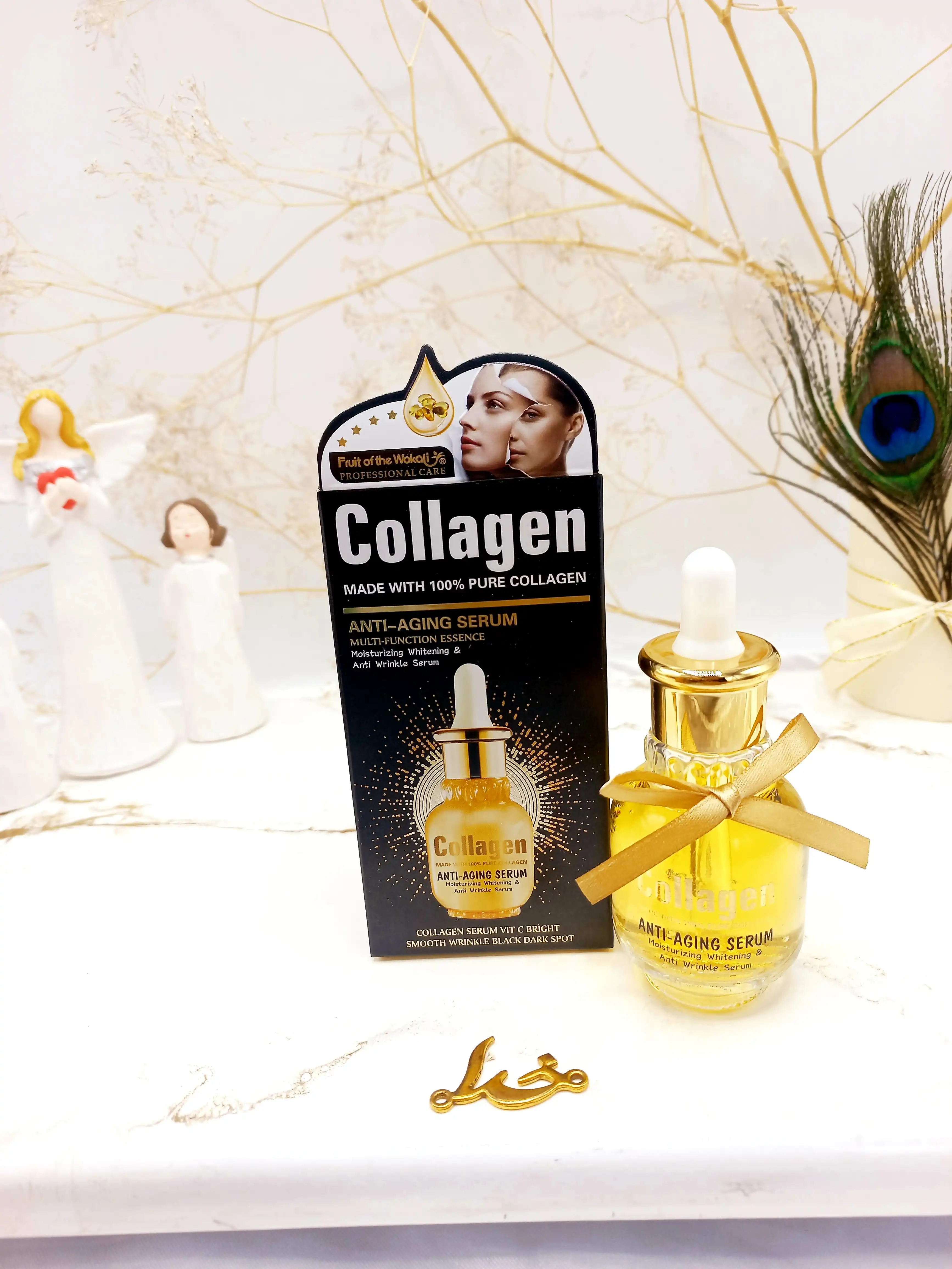 سرم ضد پیری قوی و ضد آکنه برند کلاژن وکالی Wokali کد kl007