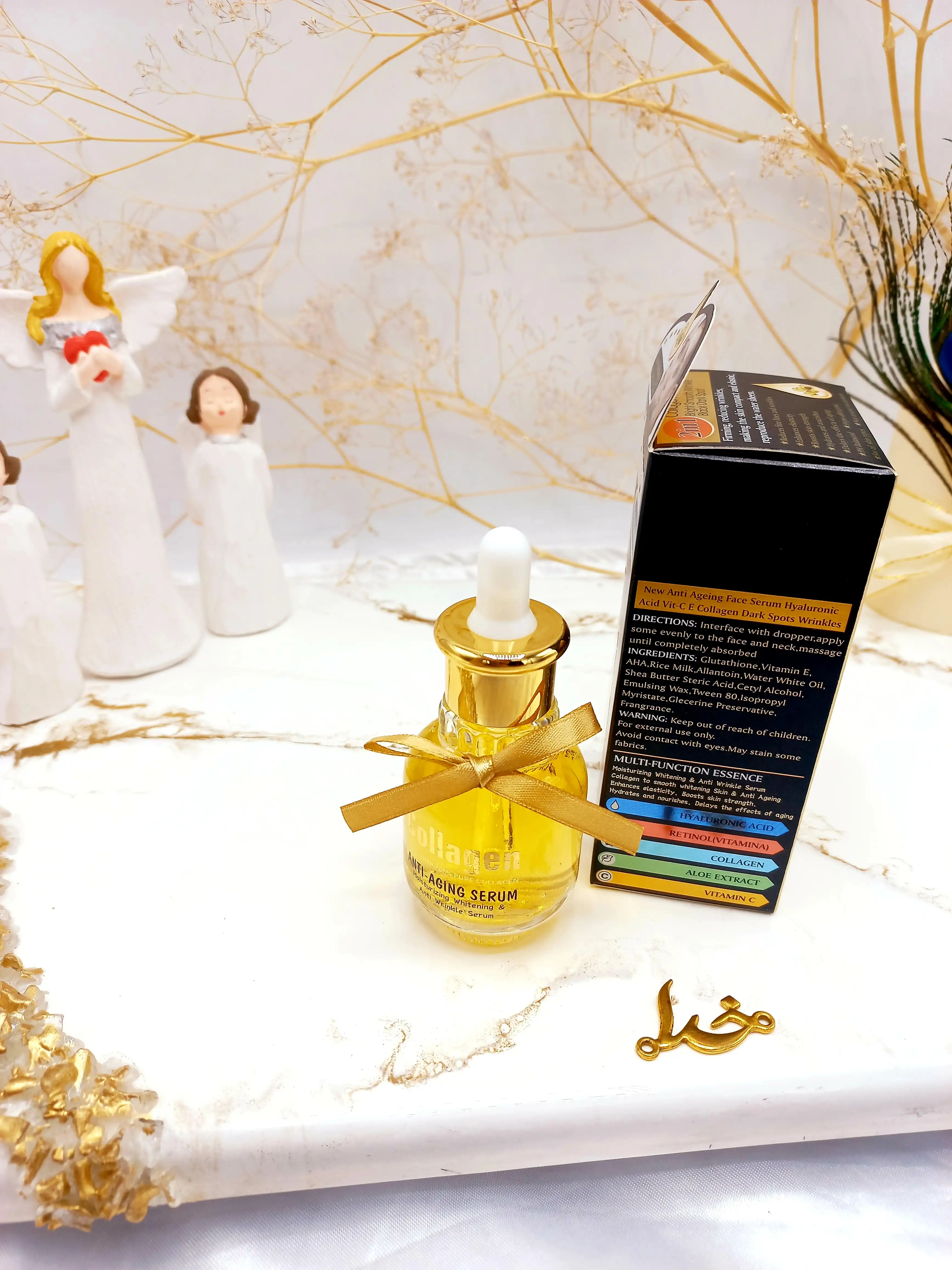 سرم ضد پیری قوی و ضد آکنه برند کلاژن وکالی Wokali کد kl007