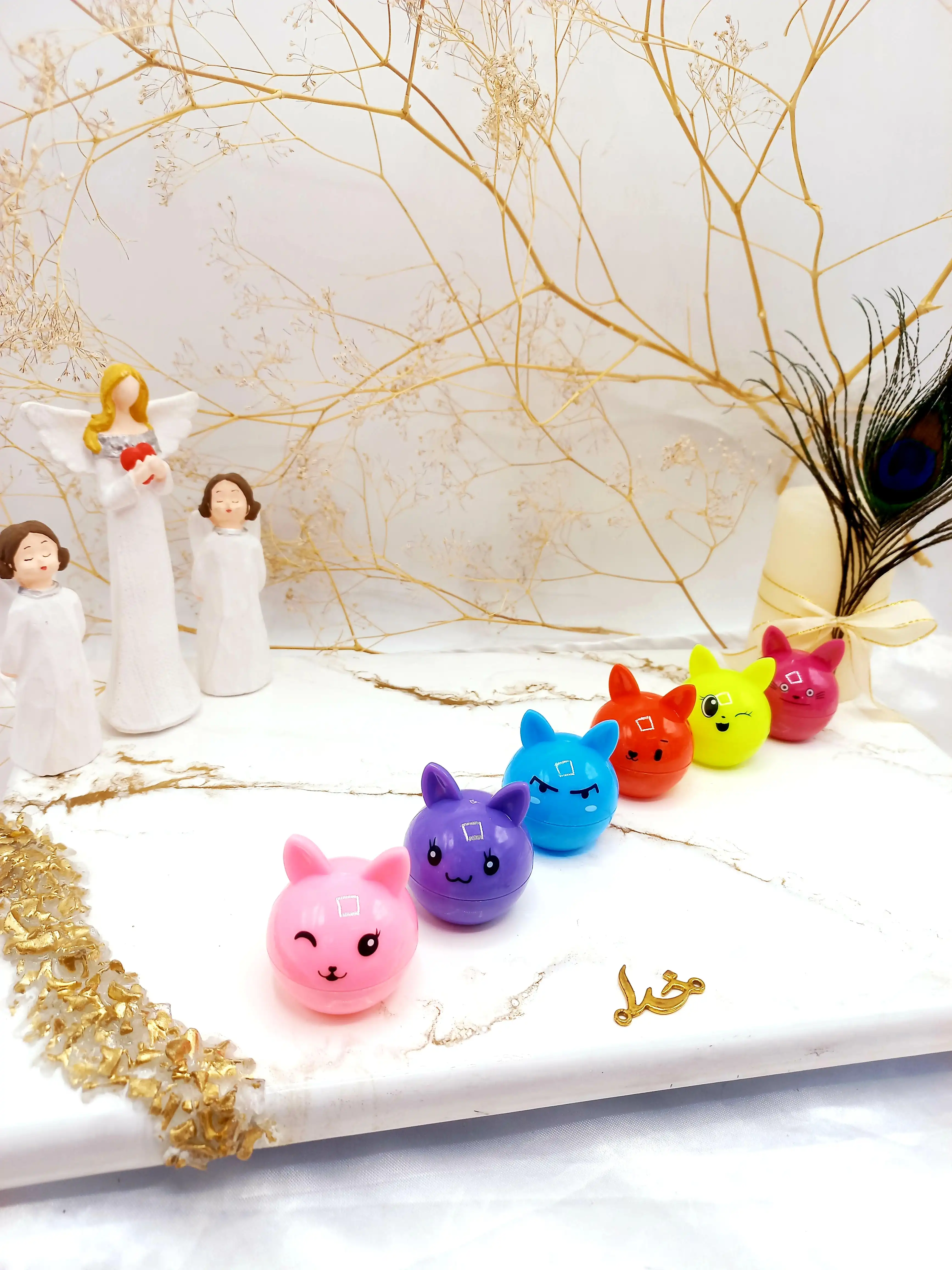 بالم لب ویتامینه طرح گربه DAIXUERE کد 5703