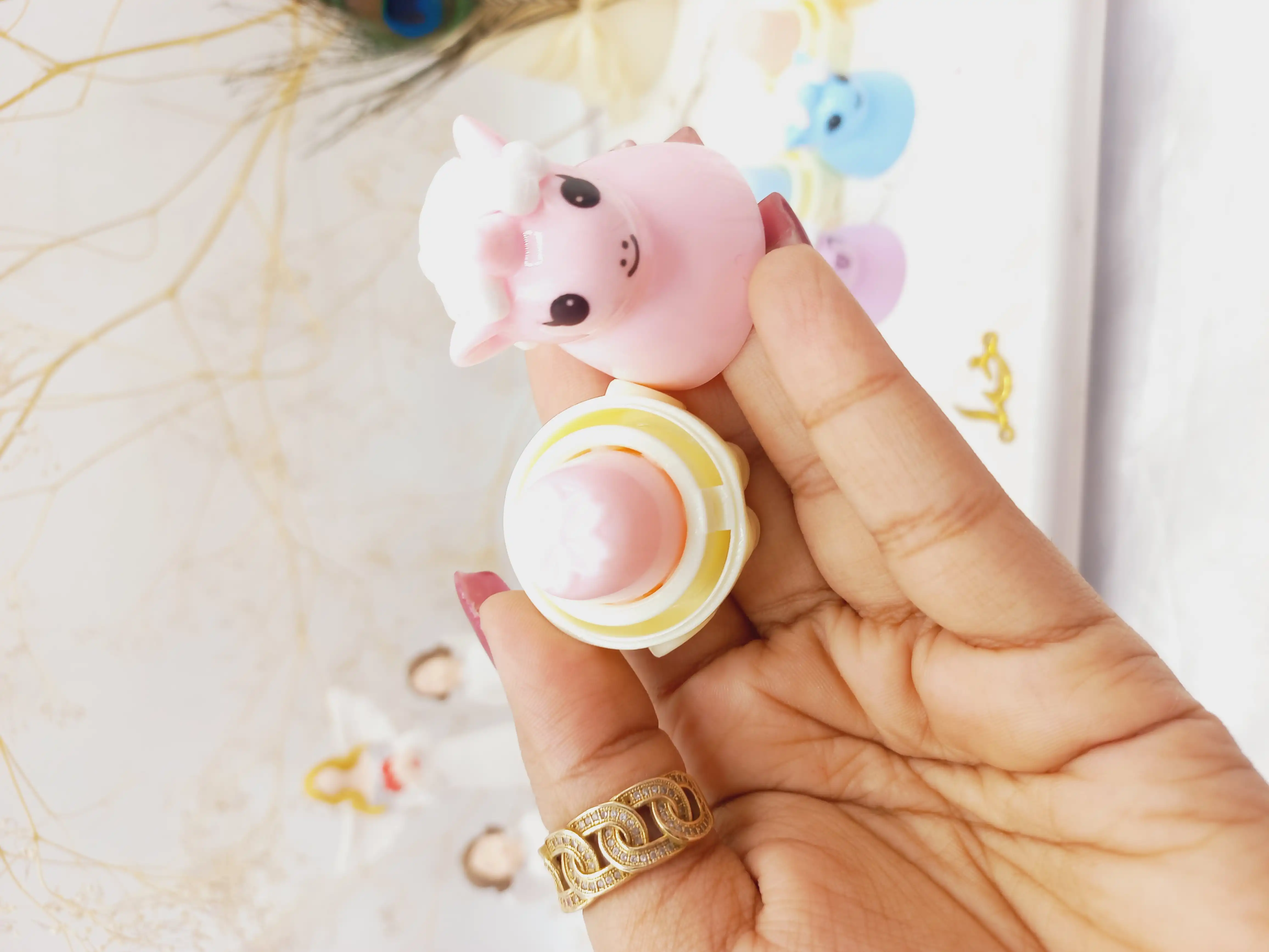 بالم لب زیبای طرح اسب تک شاخ مجیک MAGIC کد LS833