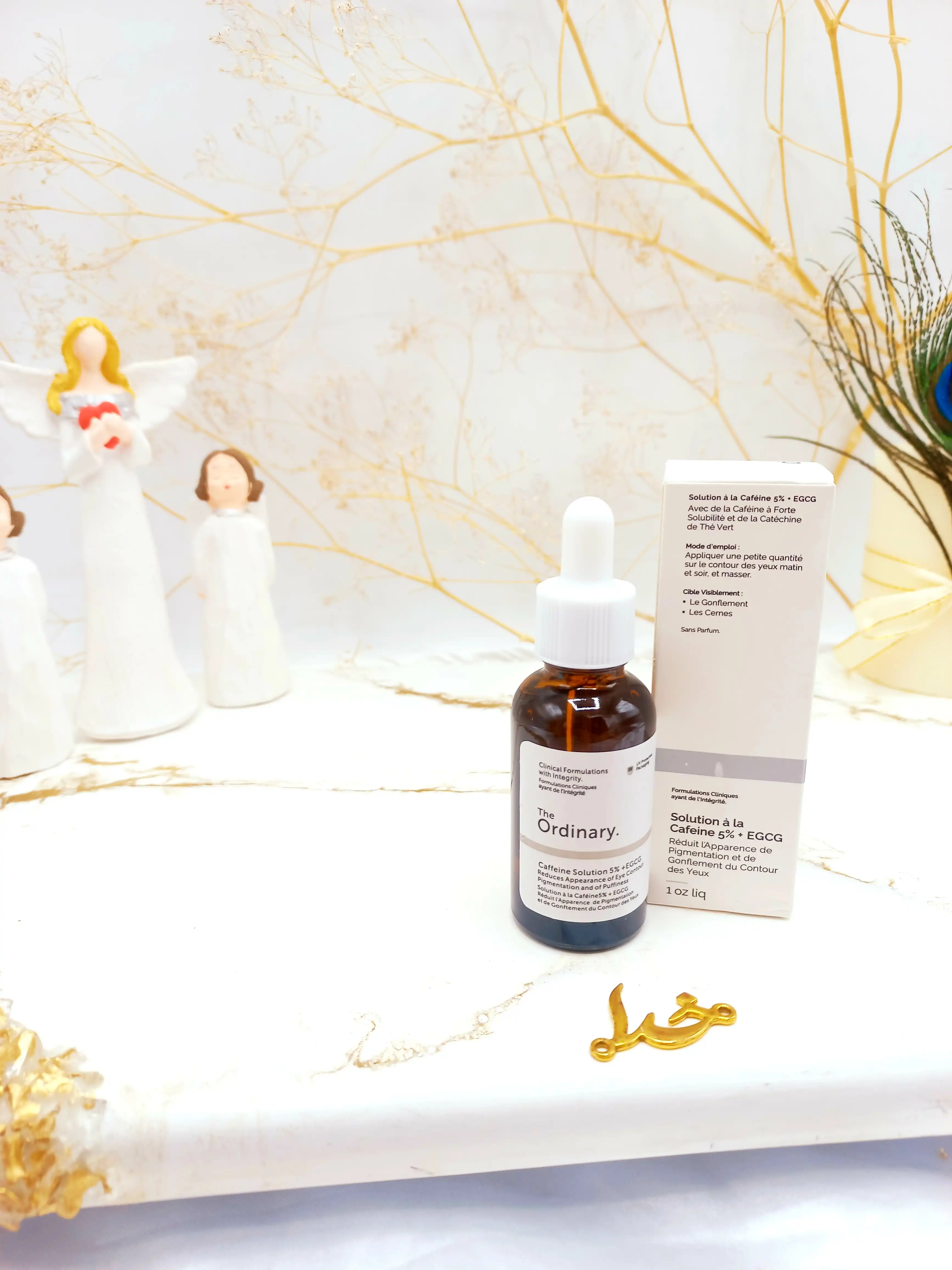 سرم ضد تیرگی و پف دور چشم کافئین حجم 30 میل اوردینری ordinarily