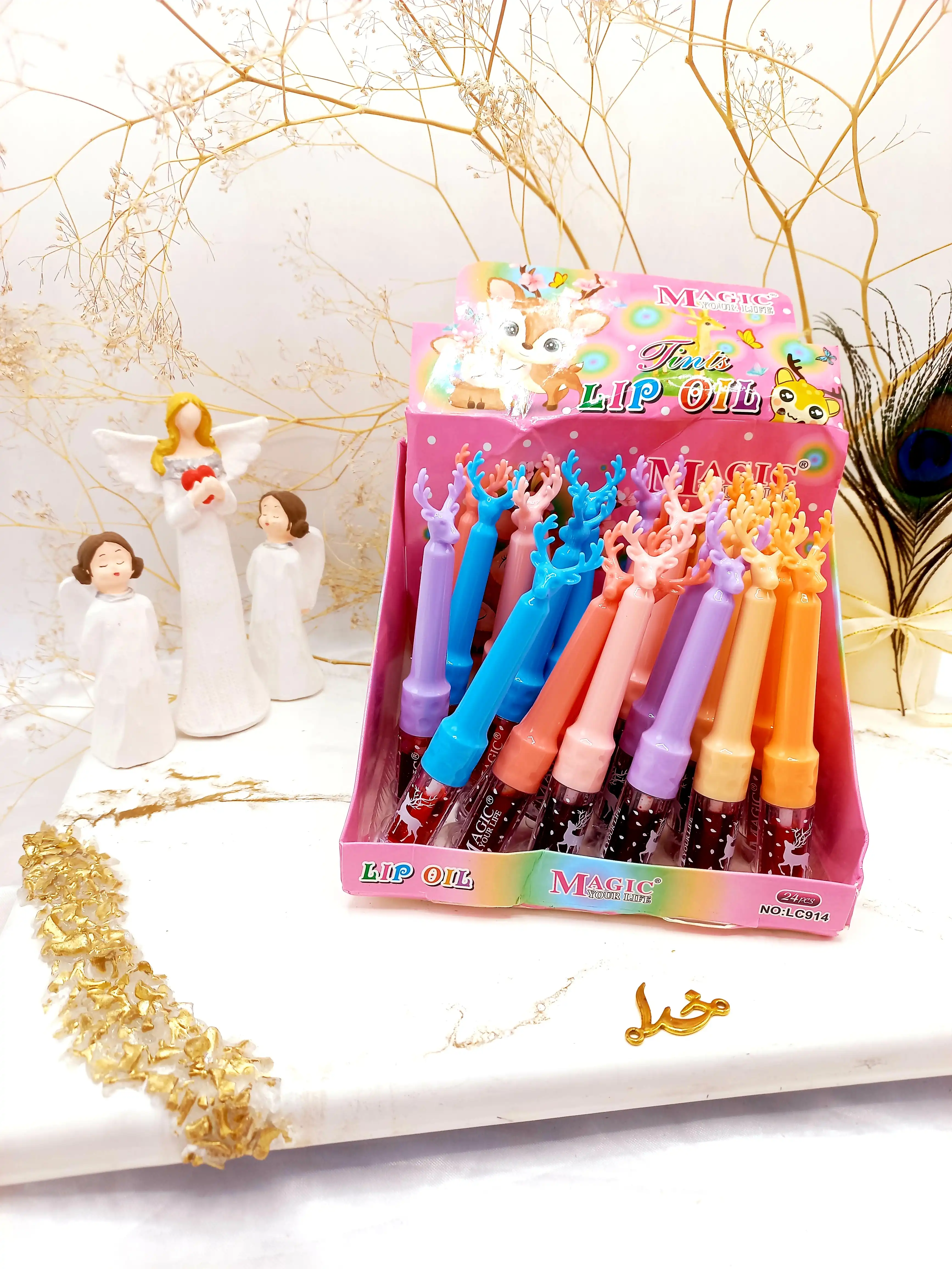 تینت لب فانتزی طرح گوزن مجیک MAGIC  LC914