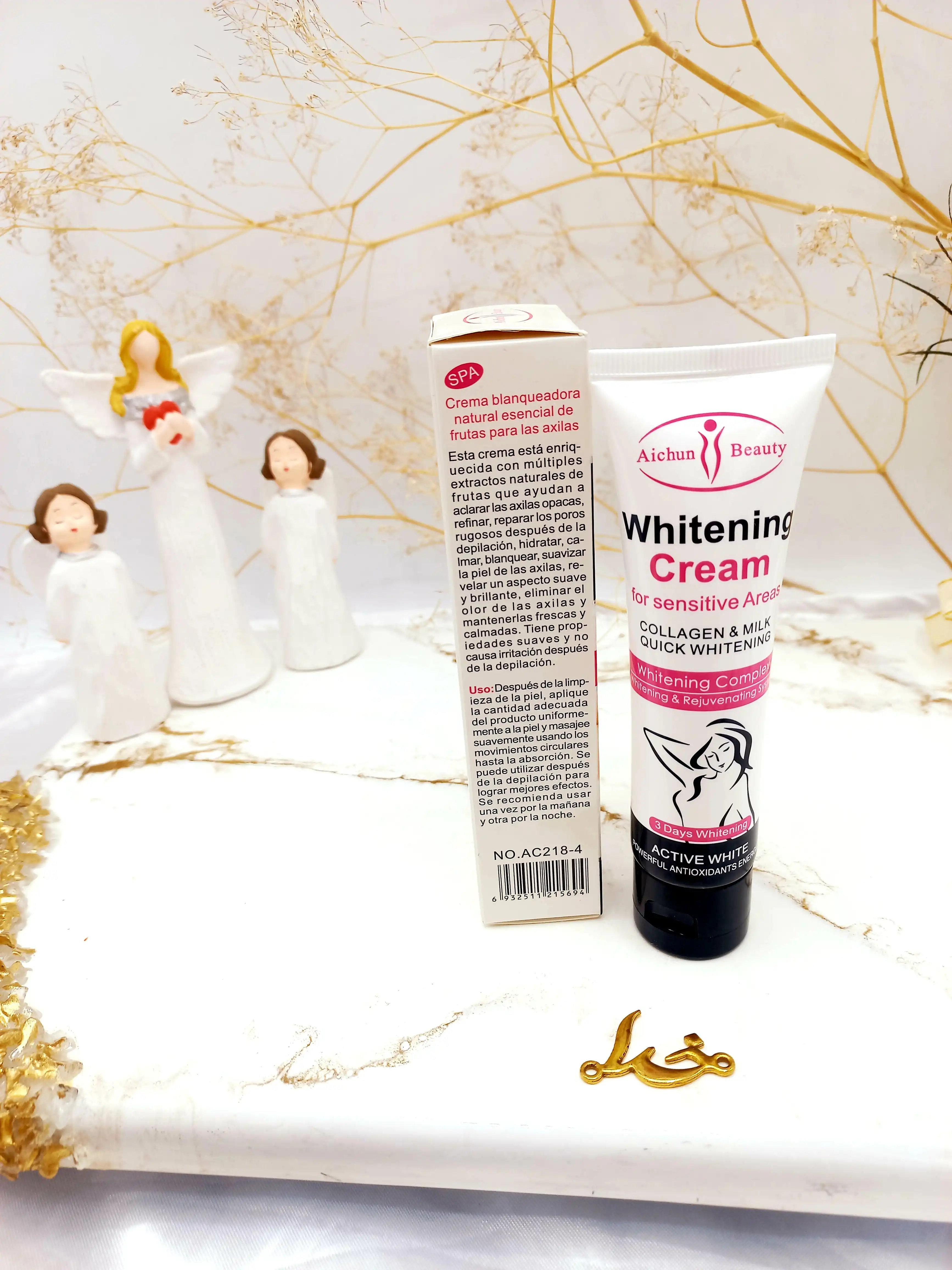 کرم سفید کننده و رفع تیرگی ناحیه تناسلی و واژن آیچون بیوتی کد AC218