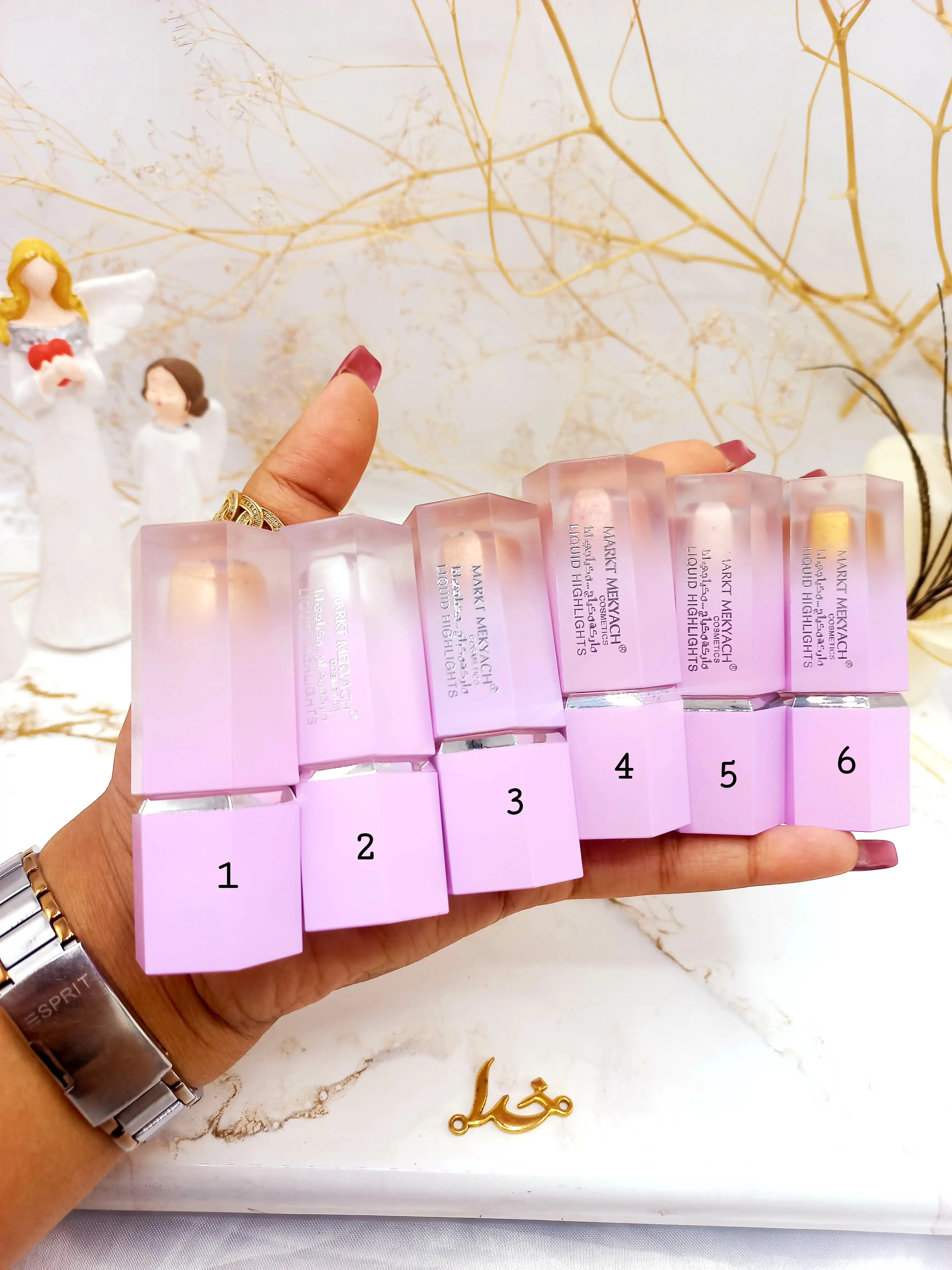 هایلایتر مایع مارکت مکیاچ کد W104