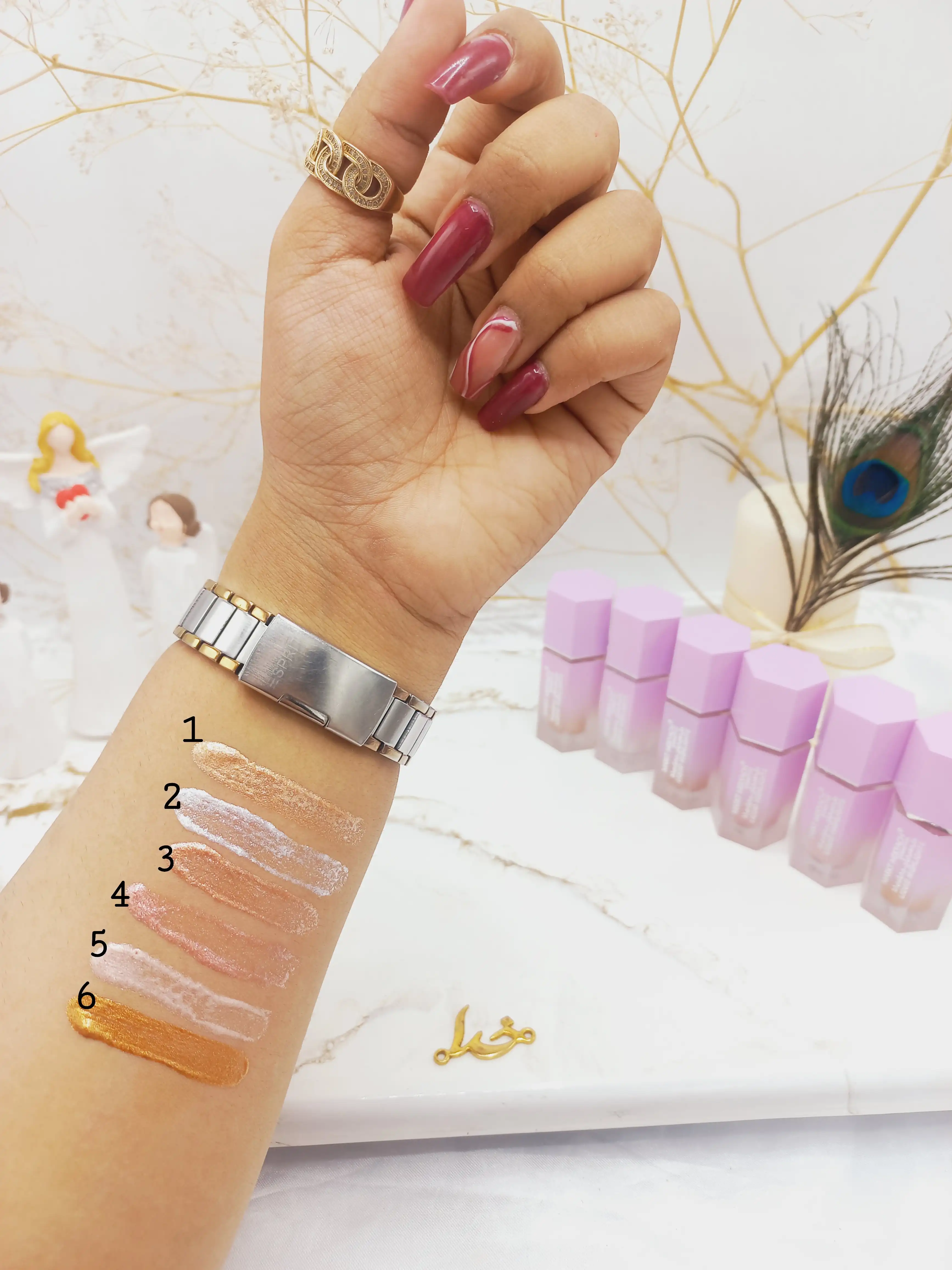 هایلایتر مایع مارکت مکیاچ کد W104