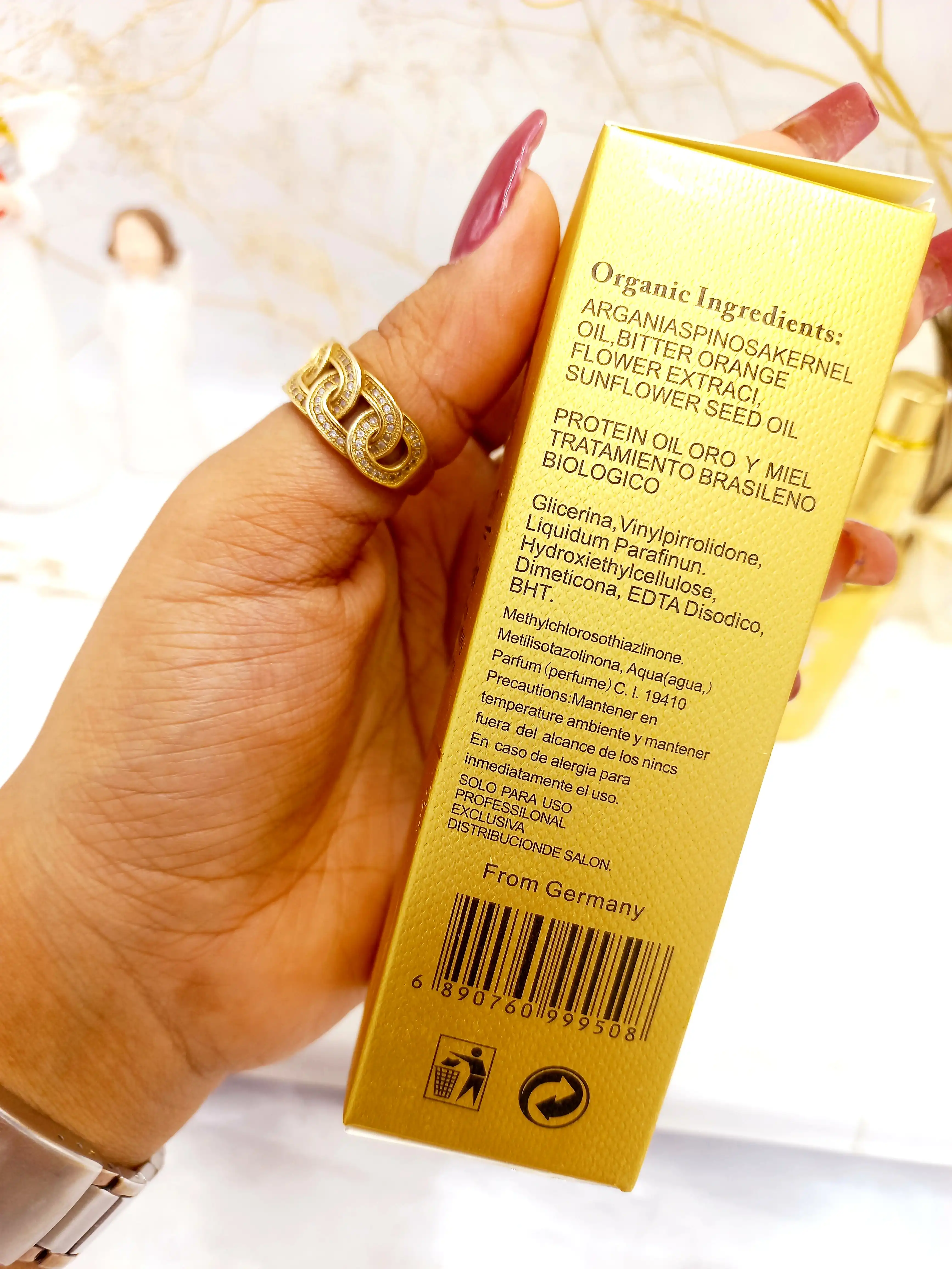 روغن کراتین پروتئین مو بیوتی هیر beauty hair کد 9508