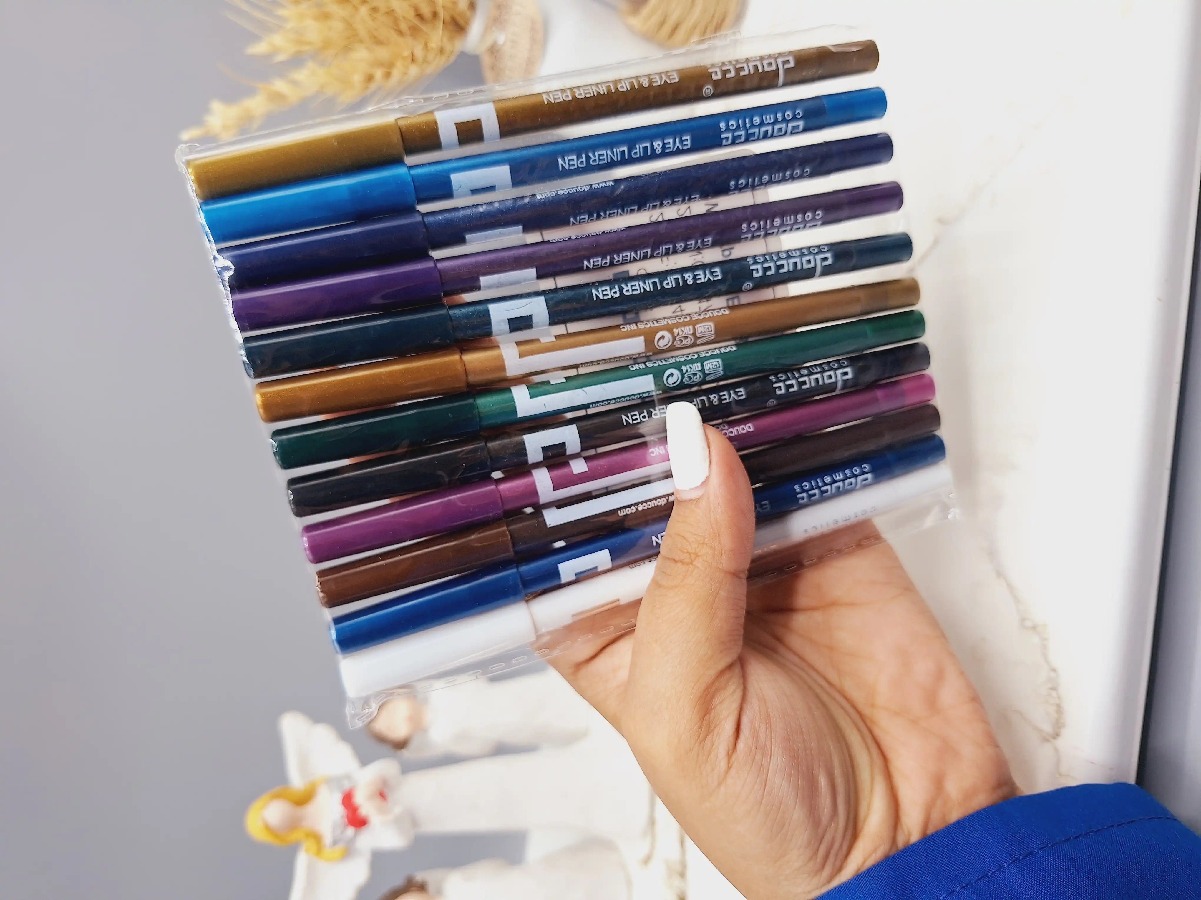 پک مداد شمعی رنگی ضدآب دوسه doucce