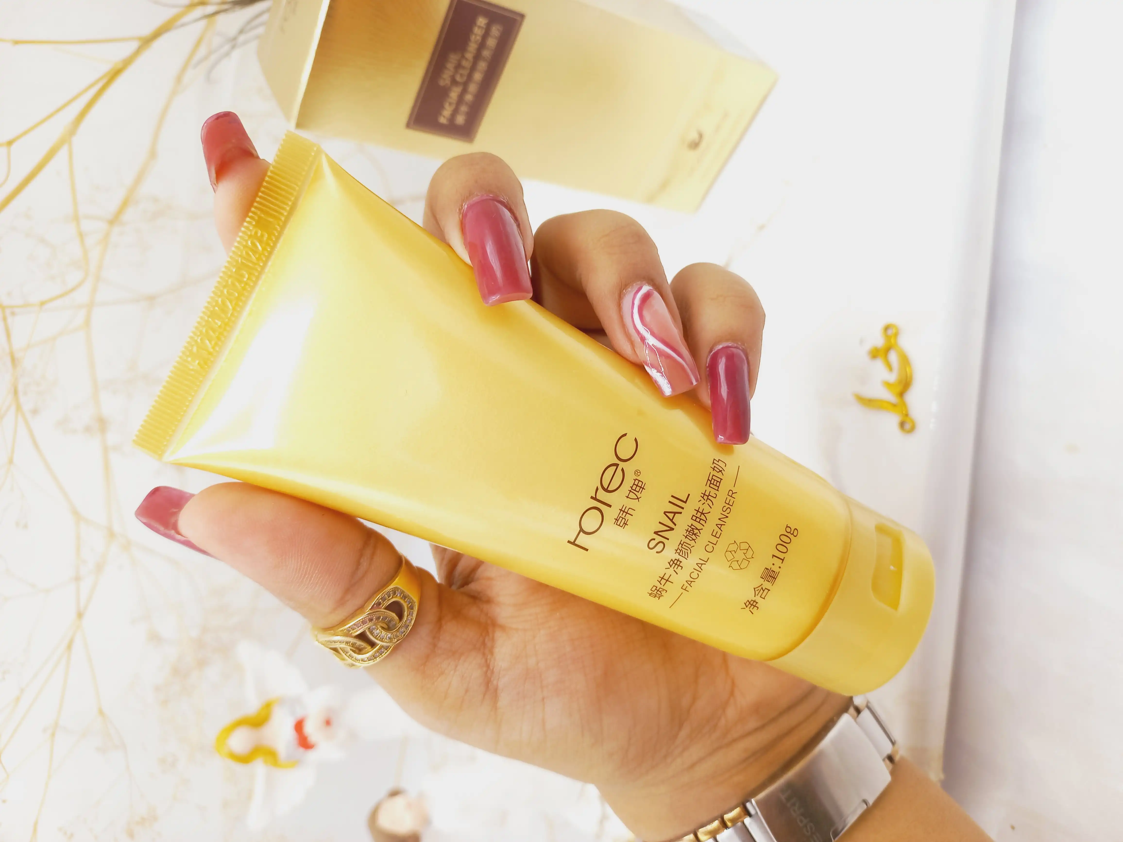 فوم شستشو صورت حلزون رورک rorec کد HC78280