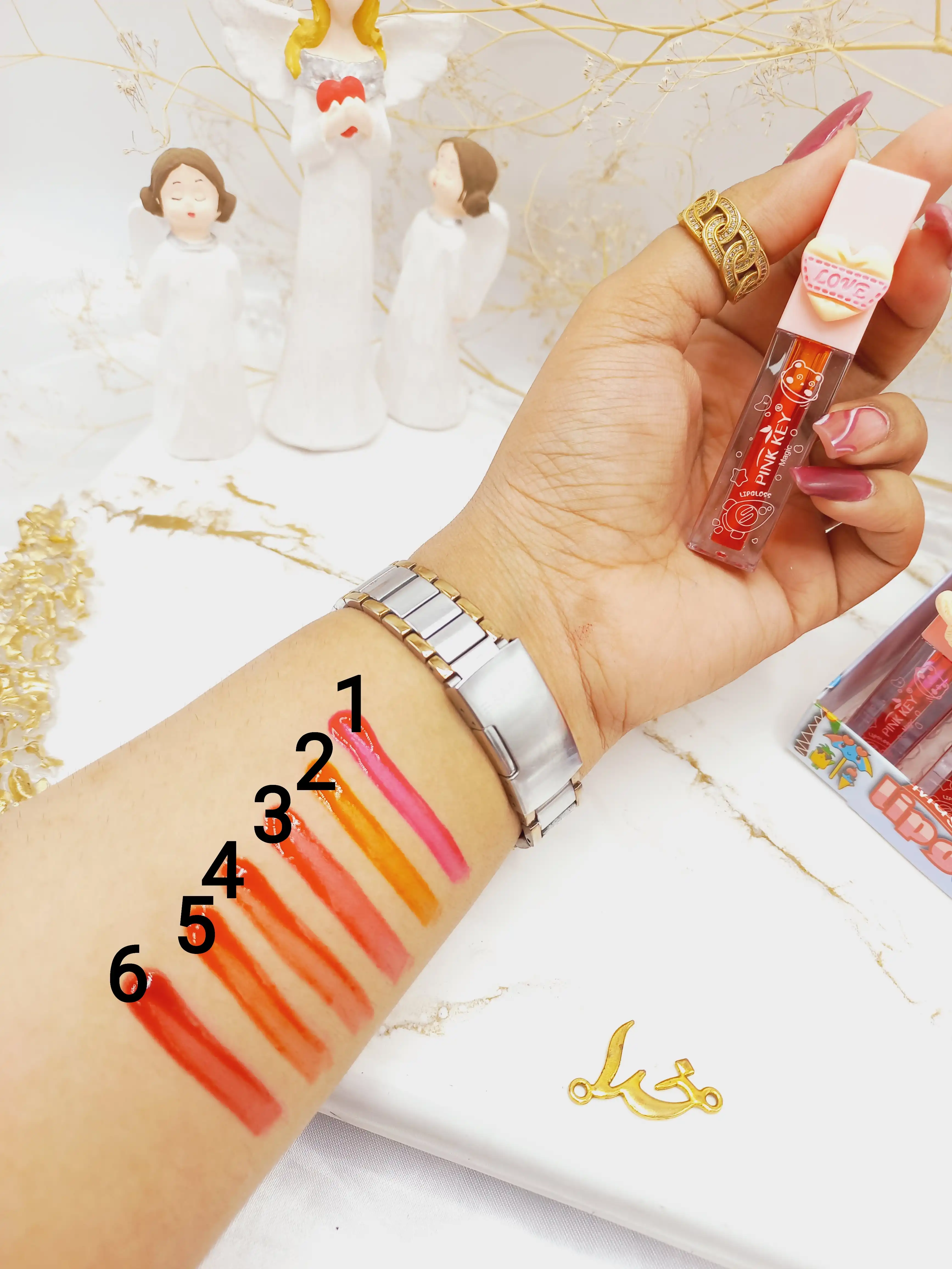 تینت لب پینگ کی pink key کد pk2048