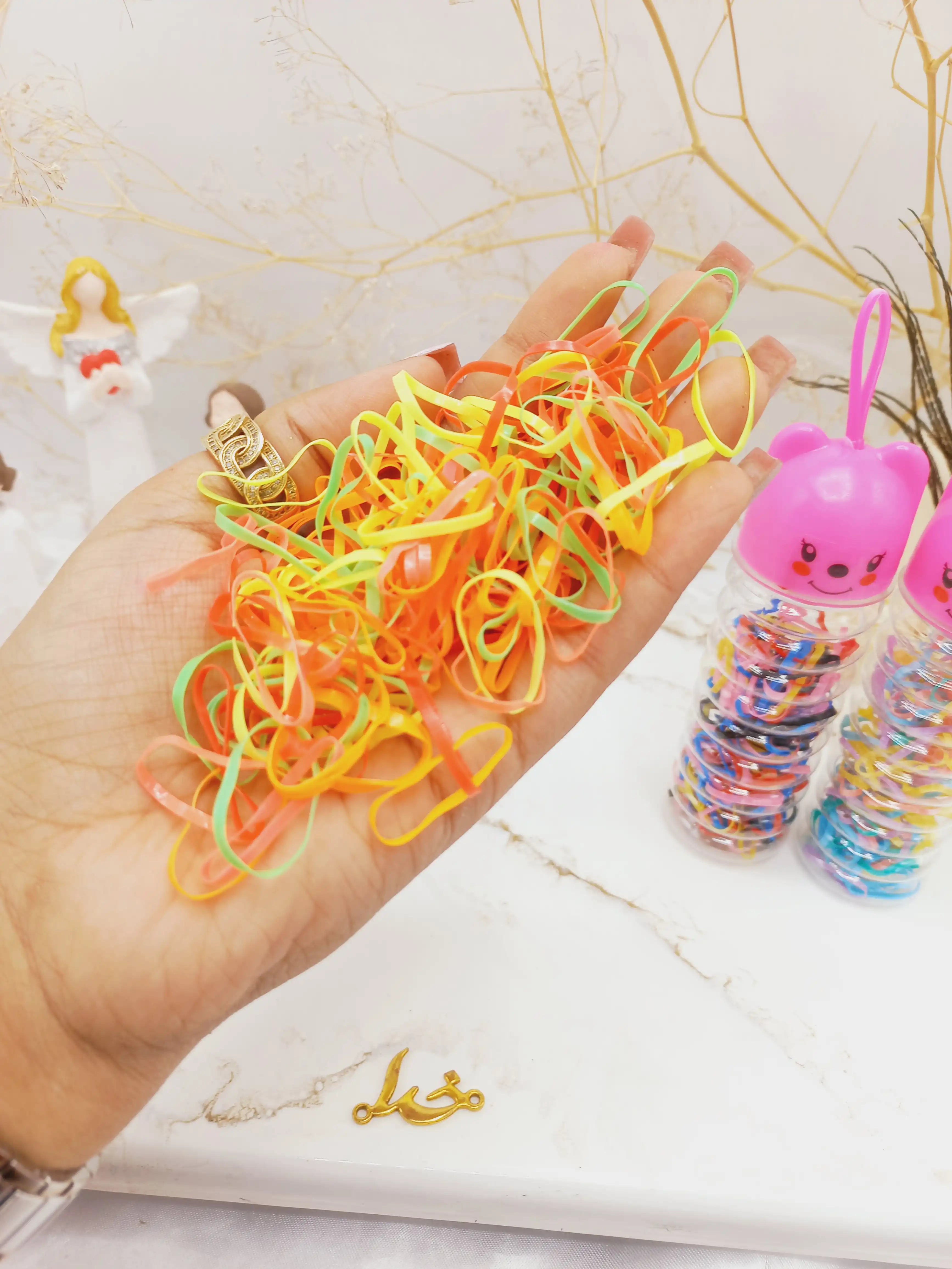 پک چهل گیس رنگی طرح عروسکی