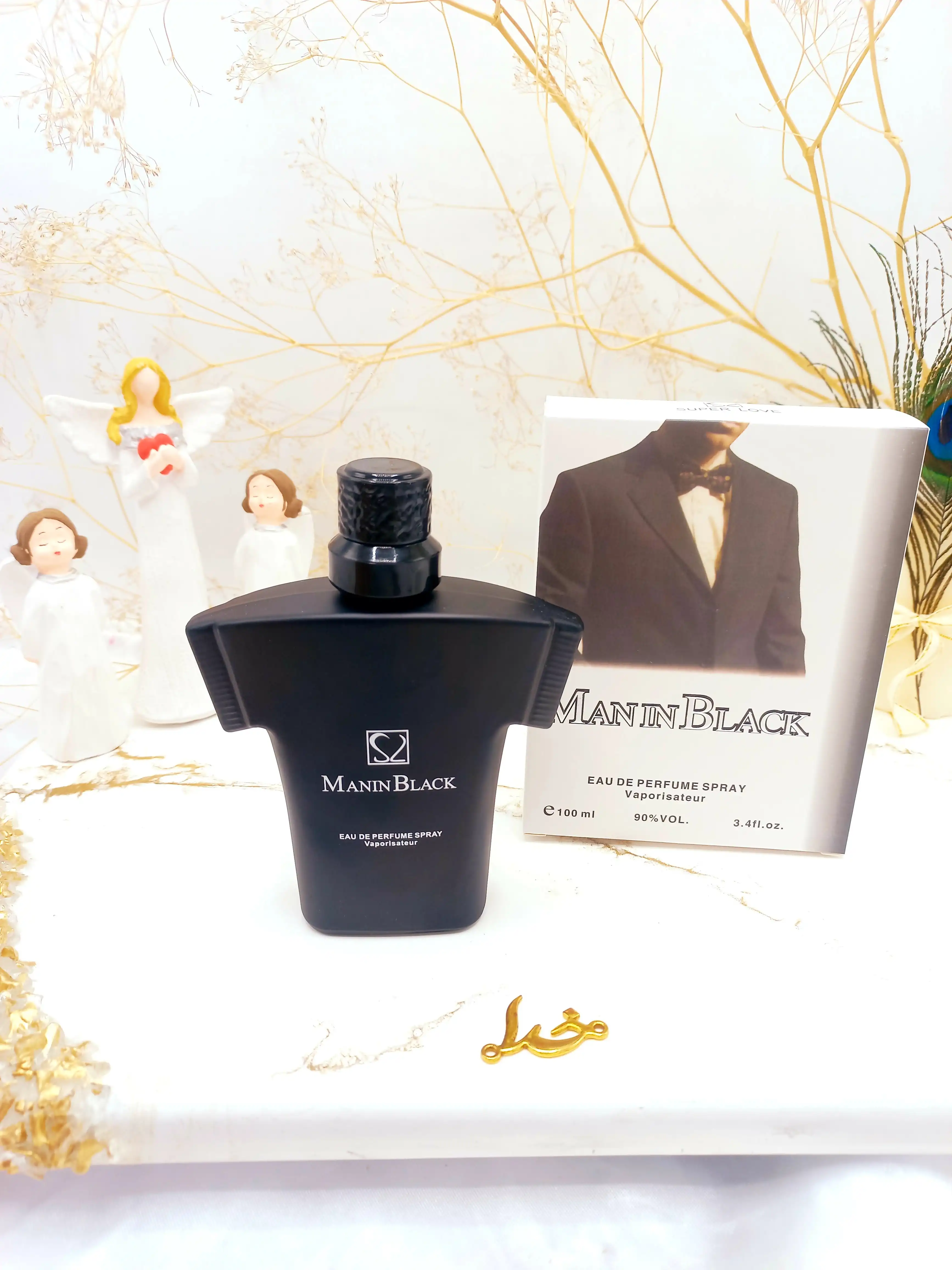 ادکلن مردانه مانین بلک manin black 100ml رایحه ی گرم کد 9924