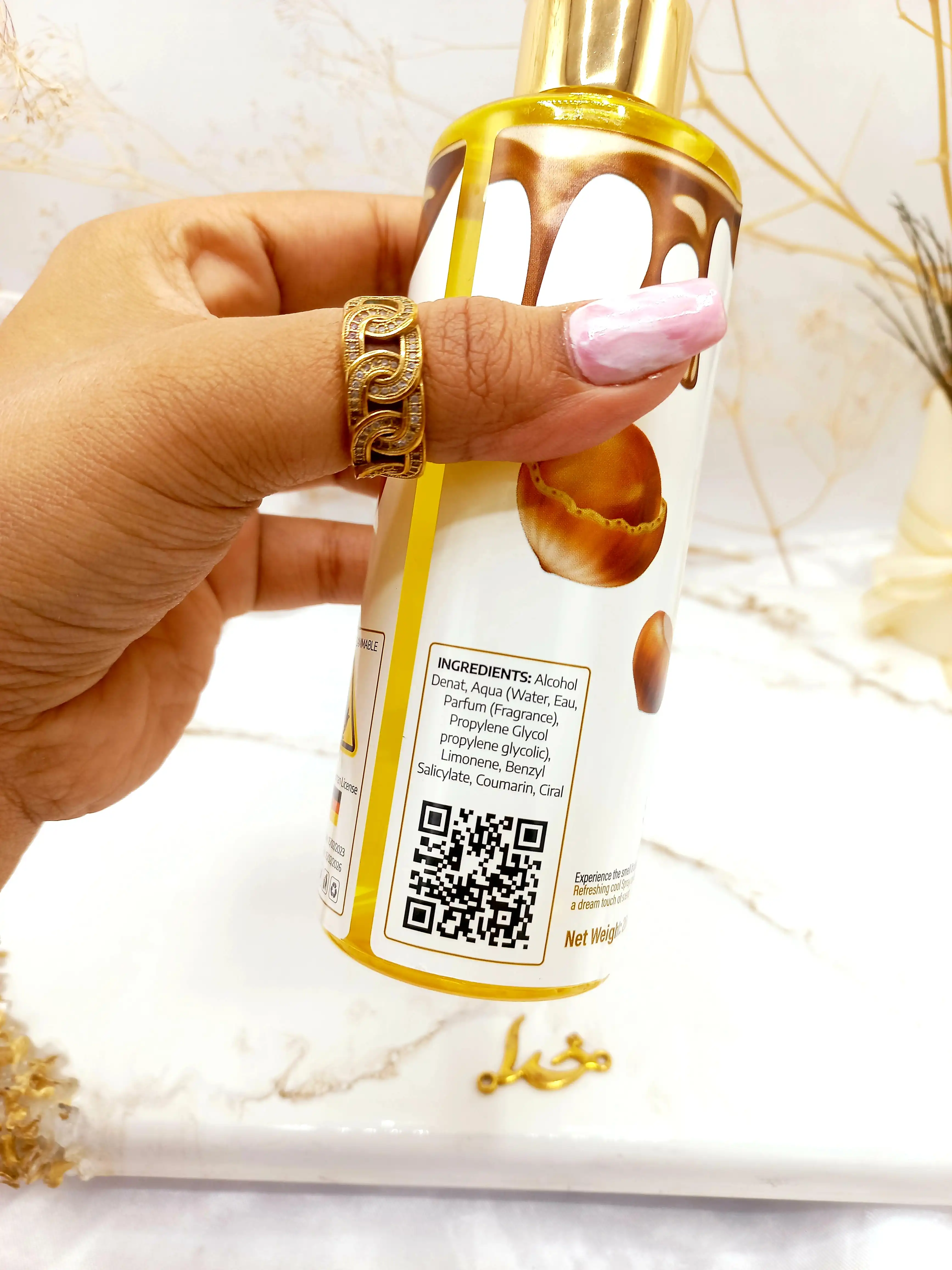 بادی اسپلش فانتزی ونیس رایحه کوتلاس کره فندوق حجم 260 میل