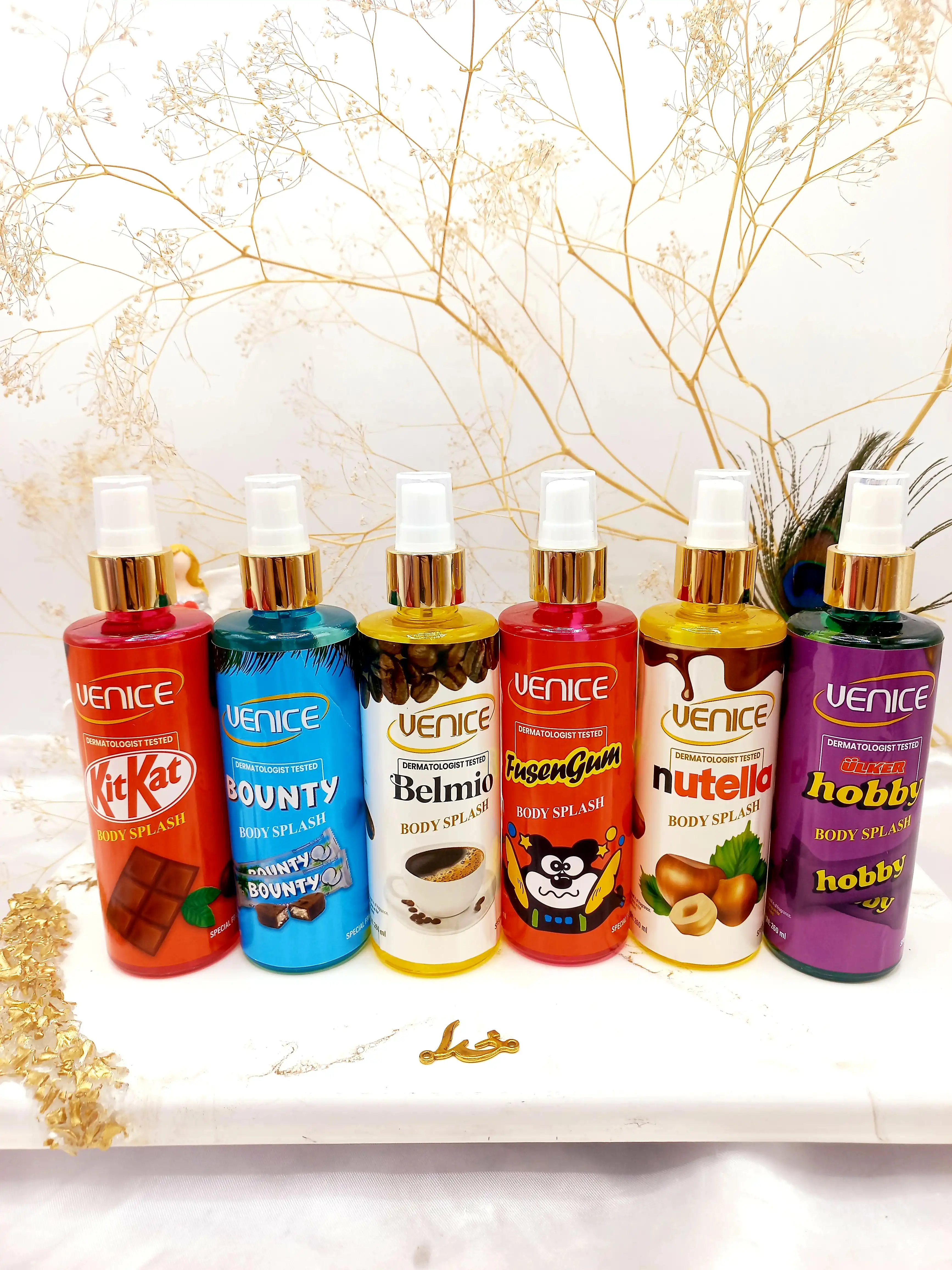 بادی اسپلش فانتزی ونیس رایحه شکلات هوبی حجم 260 میل