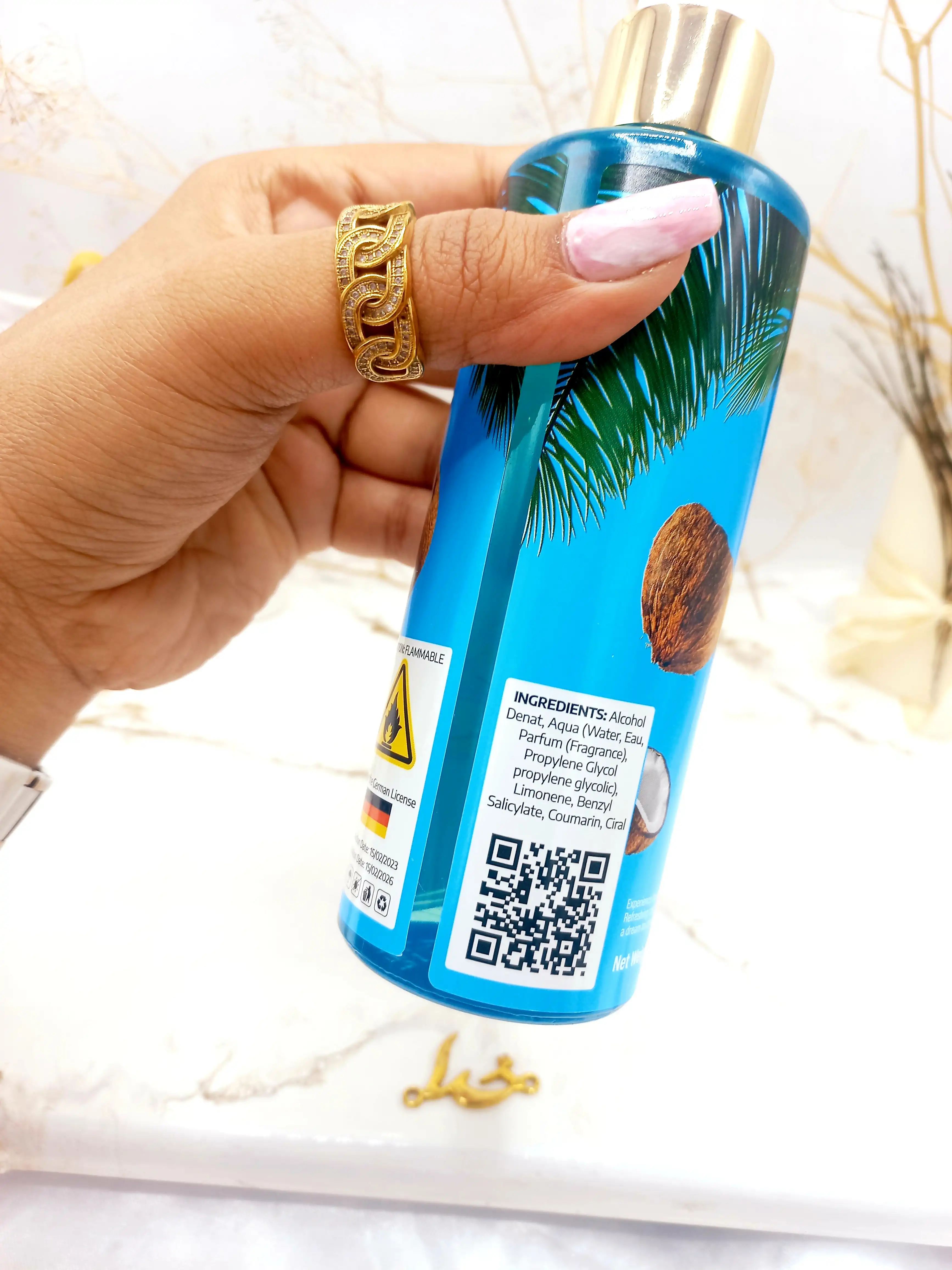 بادی اسپلش فانتزی ونیس رایحه شکلات و نارگیلی حجم 260 میل