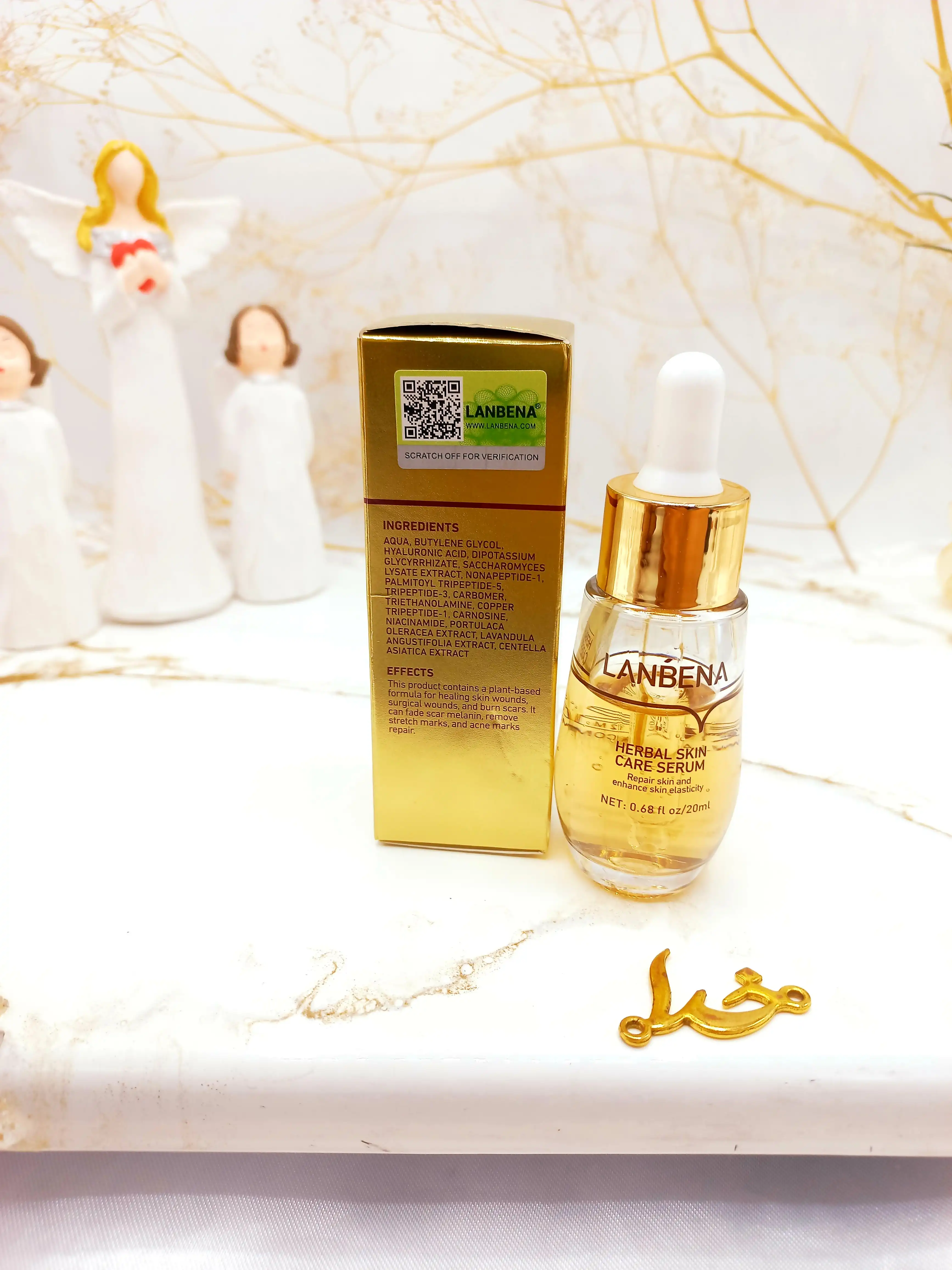 سرم معجزه ترمیم کننده جای جوش و اسکار لانبنا LANBENA کد LB6238