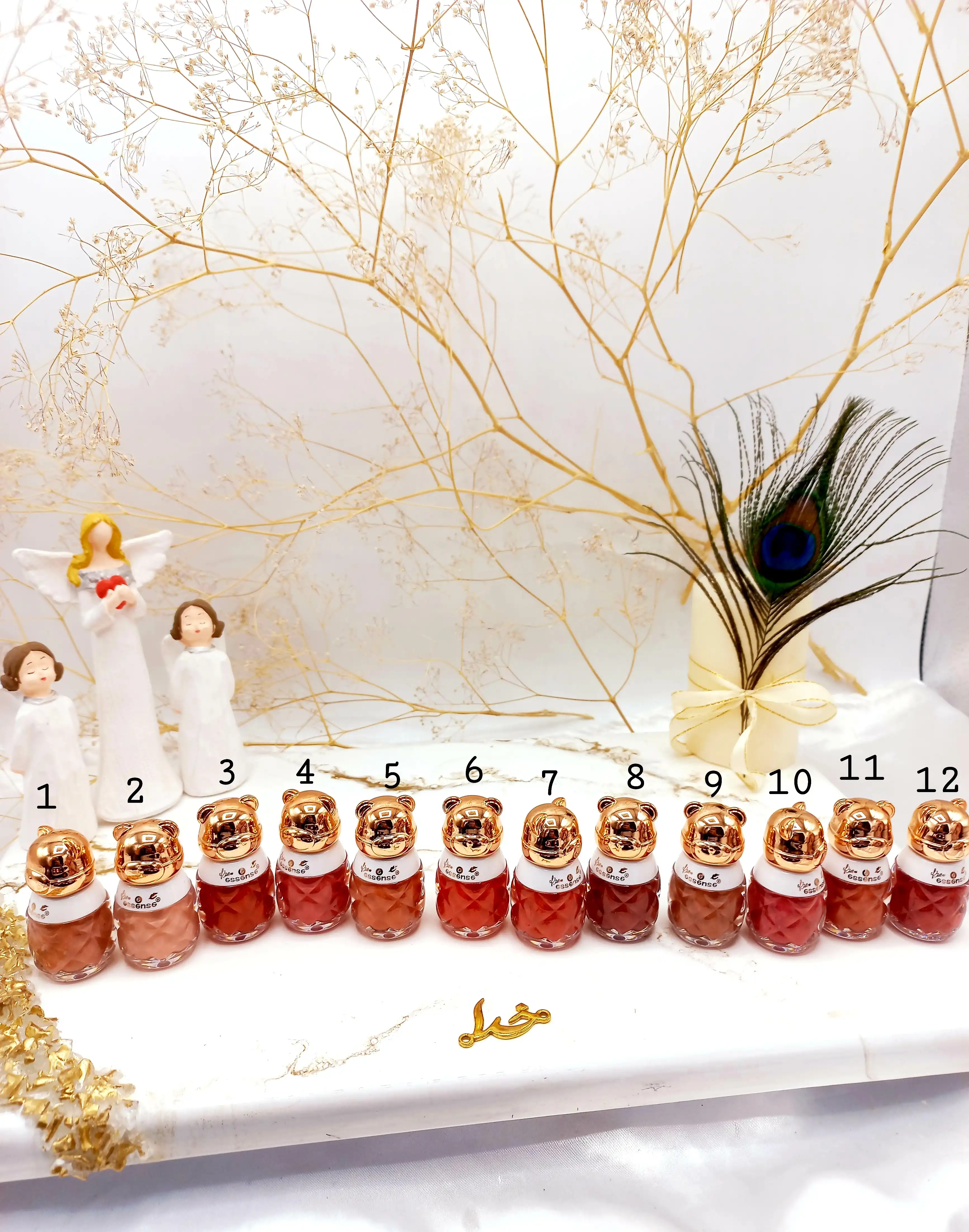 رژ مایع مات طرح خرسی 24 ساعت با کیفیت اسنس essense