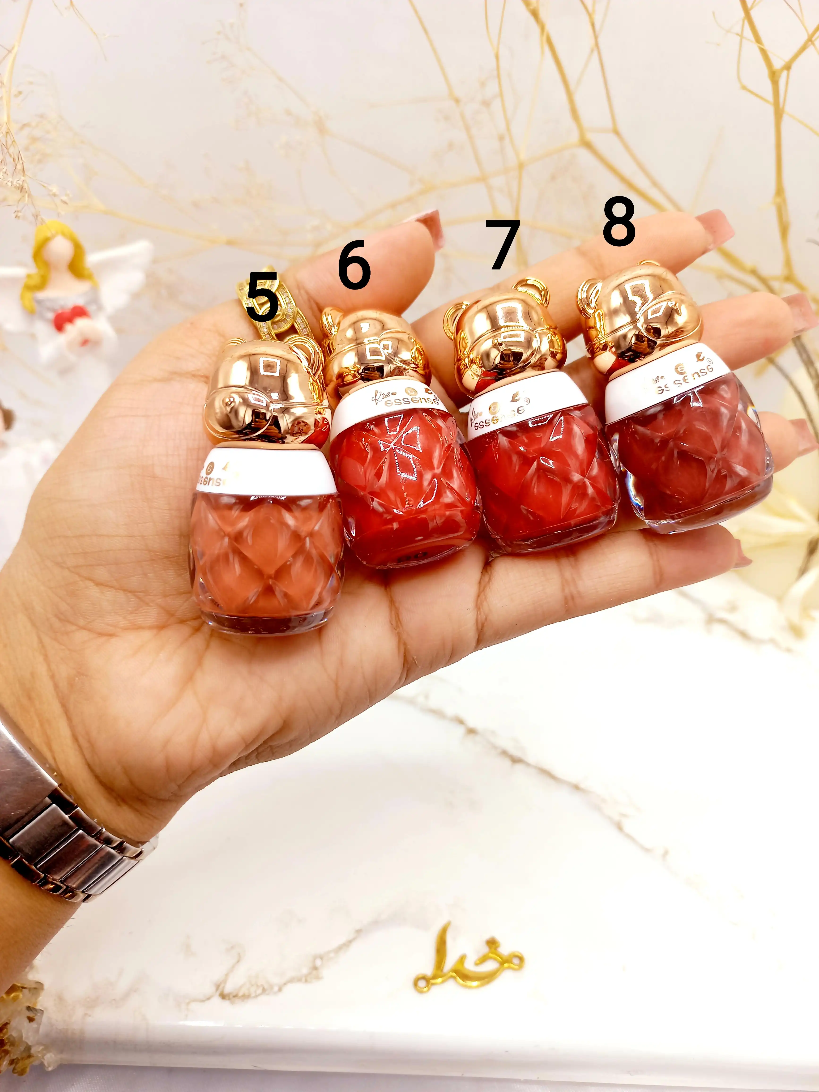 رژ مایع مات طرح خرسی 24 ساعت با کیفیت اسنس essense