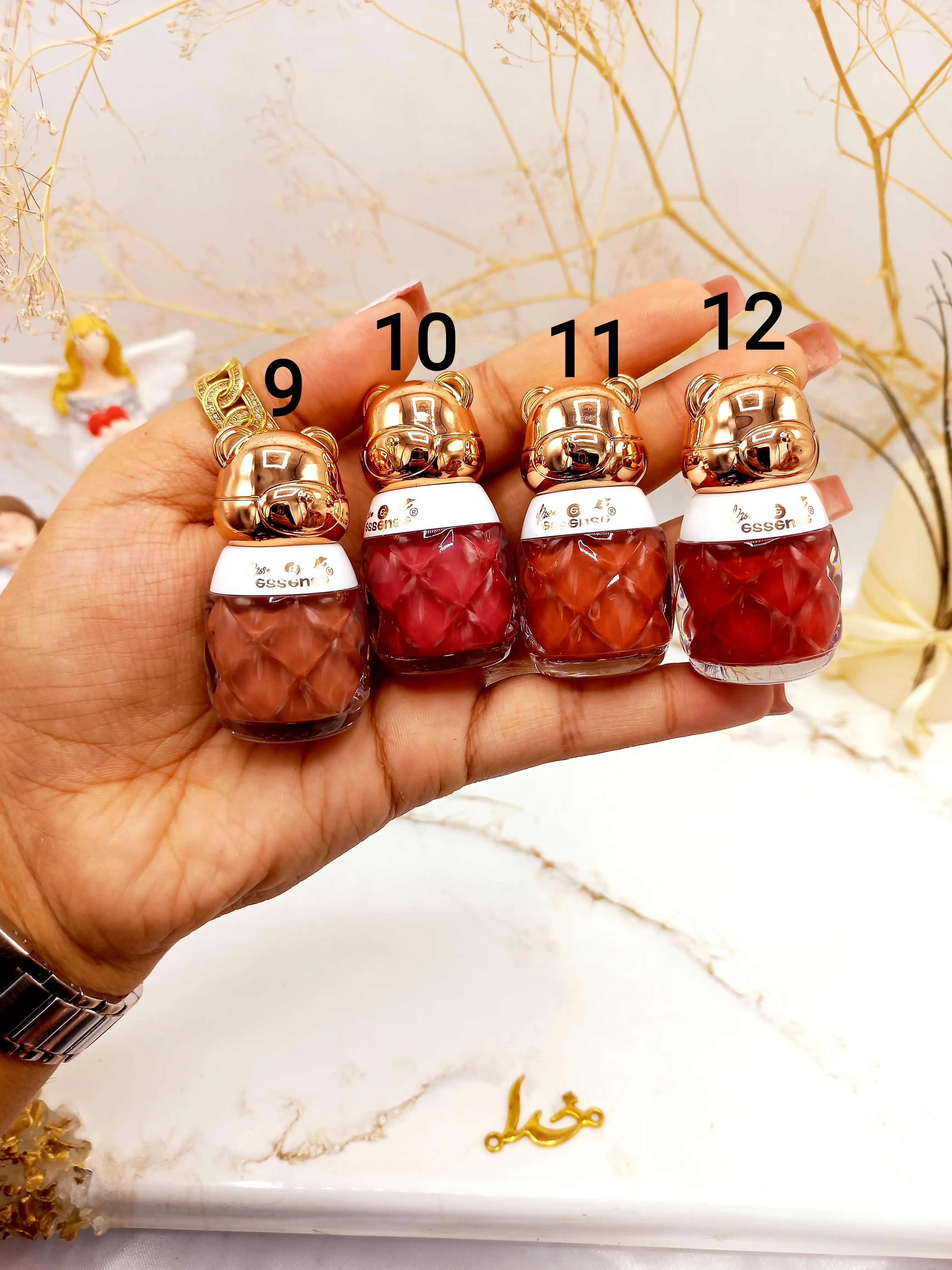 رژ مایع مات طرح خرسی 24 ساعت با کیفیت اسنس essense