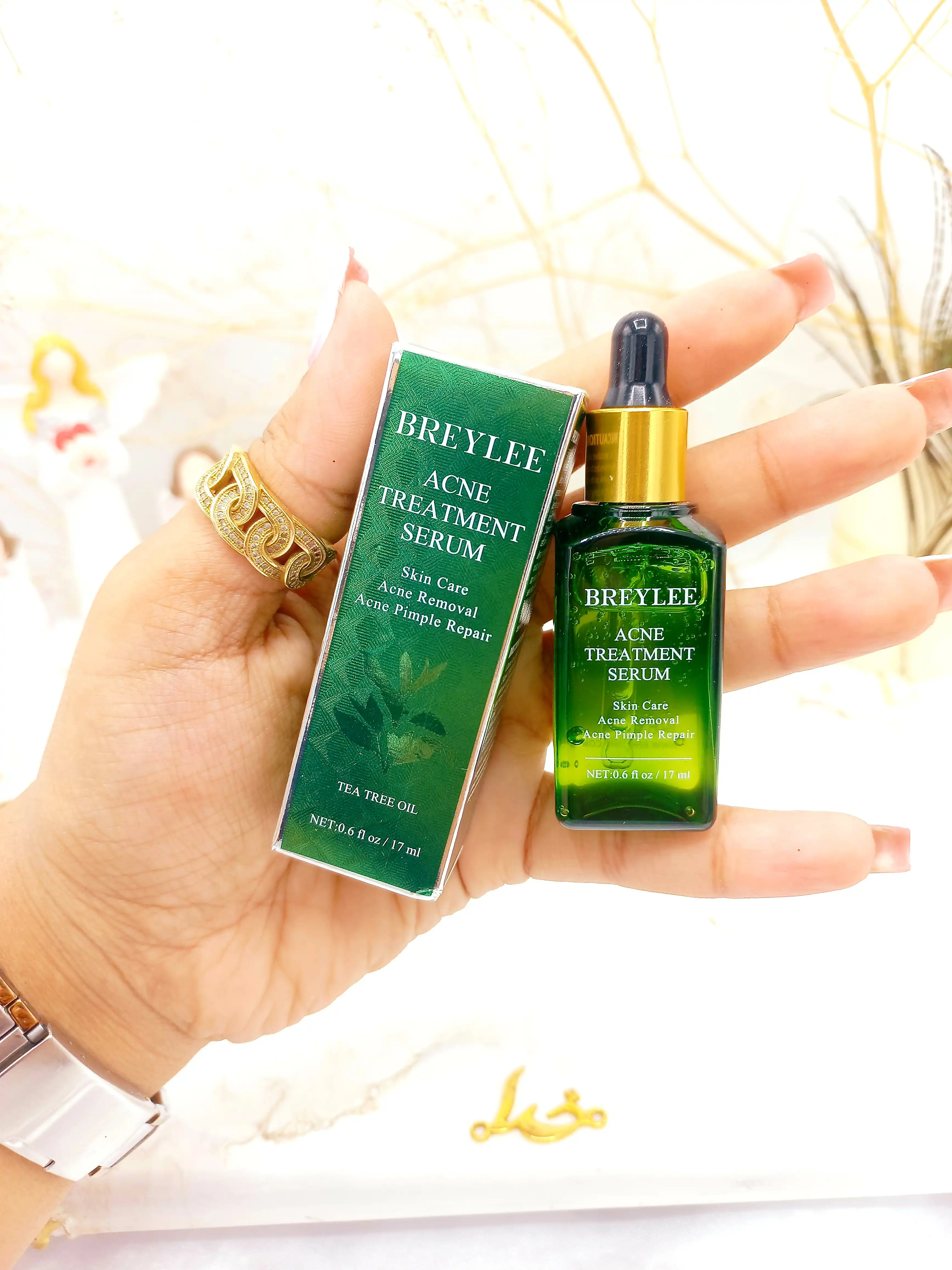 سرم ضد جوش تخصصی صورت گیاهی بریلی کد  BY1572