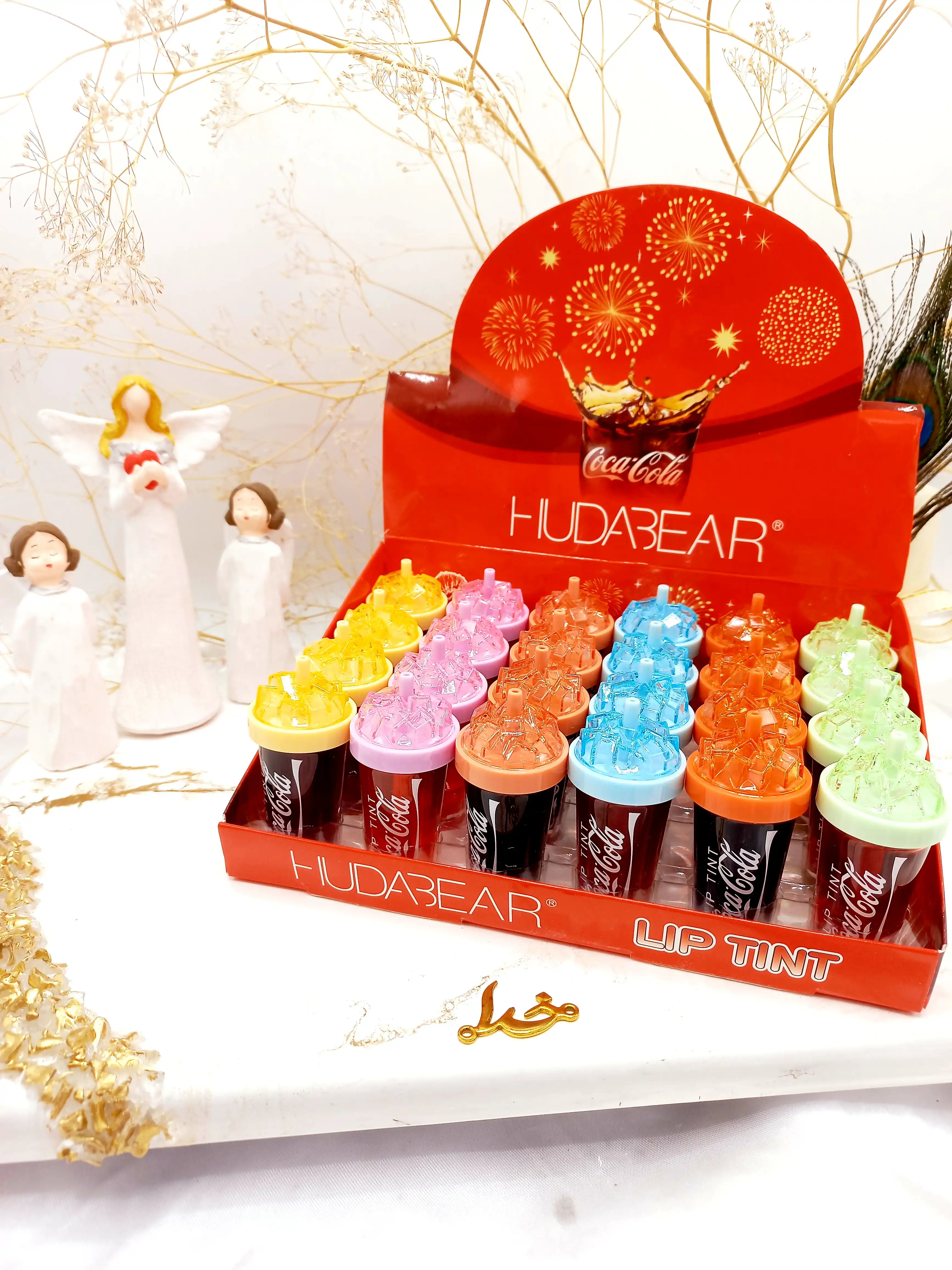 تینت لب نوشابه نی دار هدا بر HUDA BEAR کد 5953