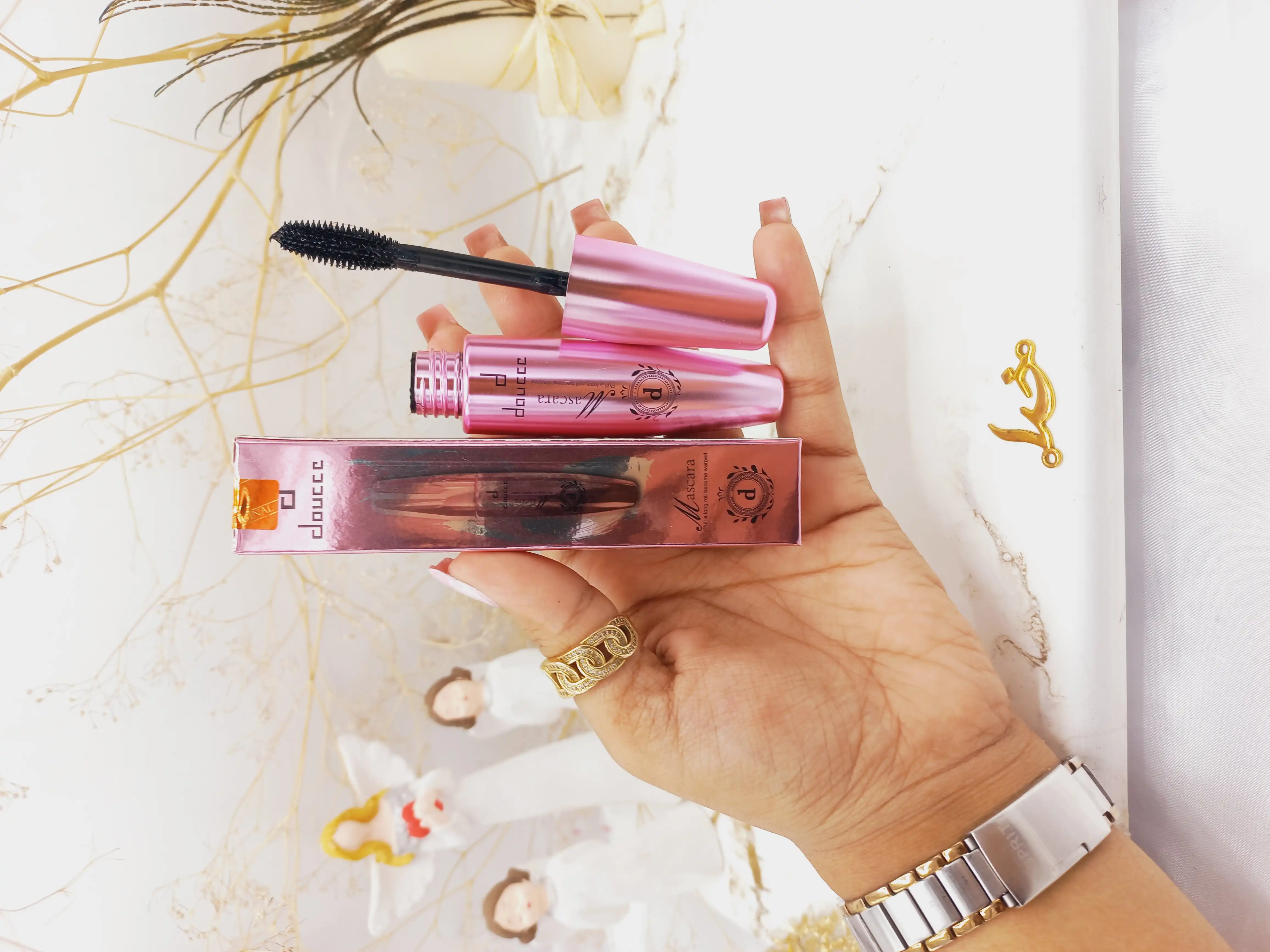 ریمل بلند کننده مشکی دوسه doucce (پوکه صورتی) کد V804