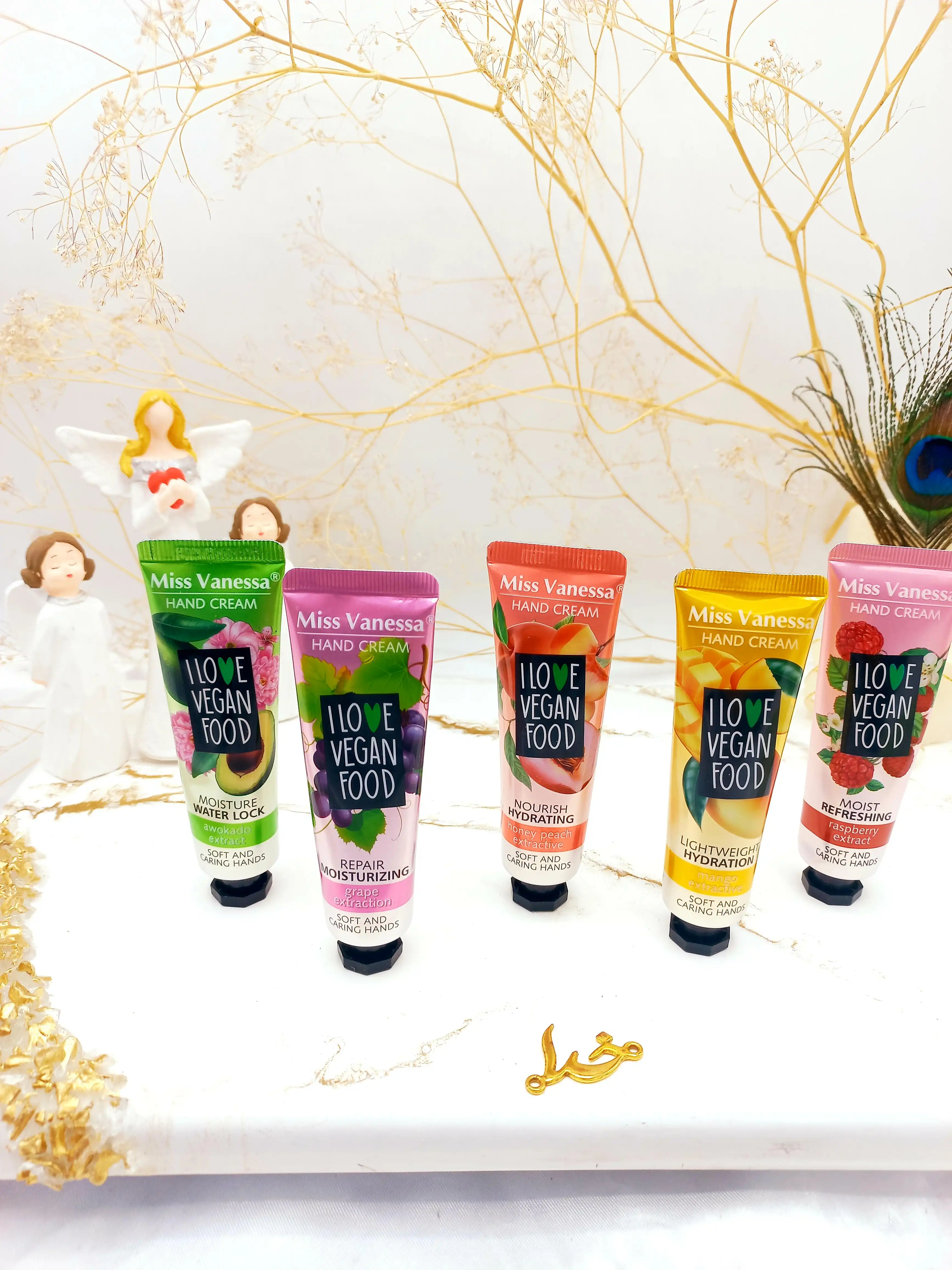 پک کرم دست 5 عددی میوه ای خوشبو Miss vanessa