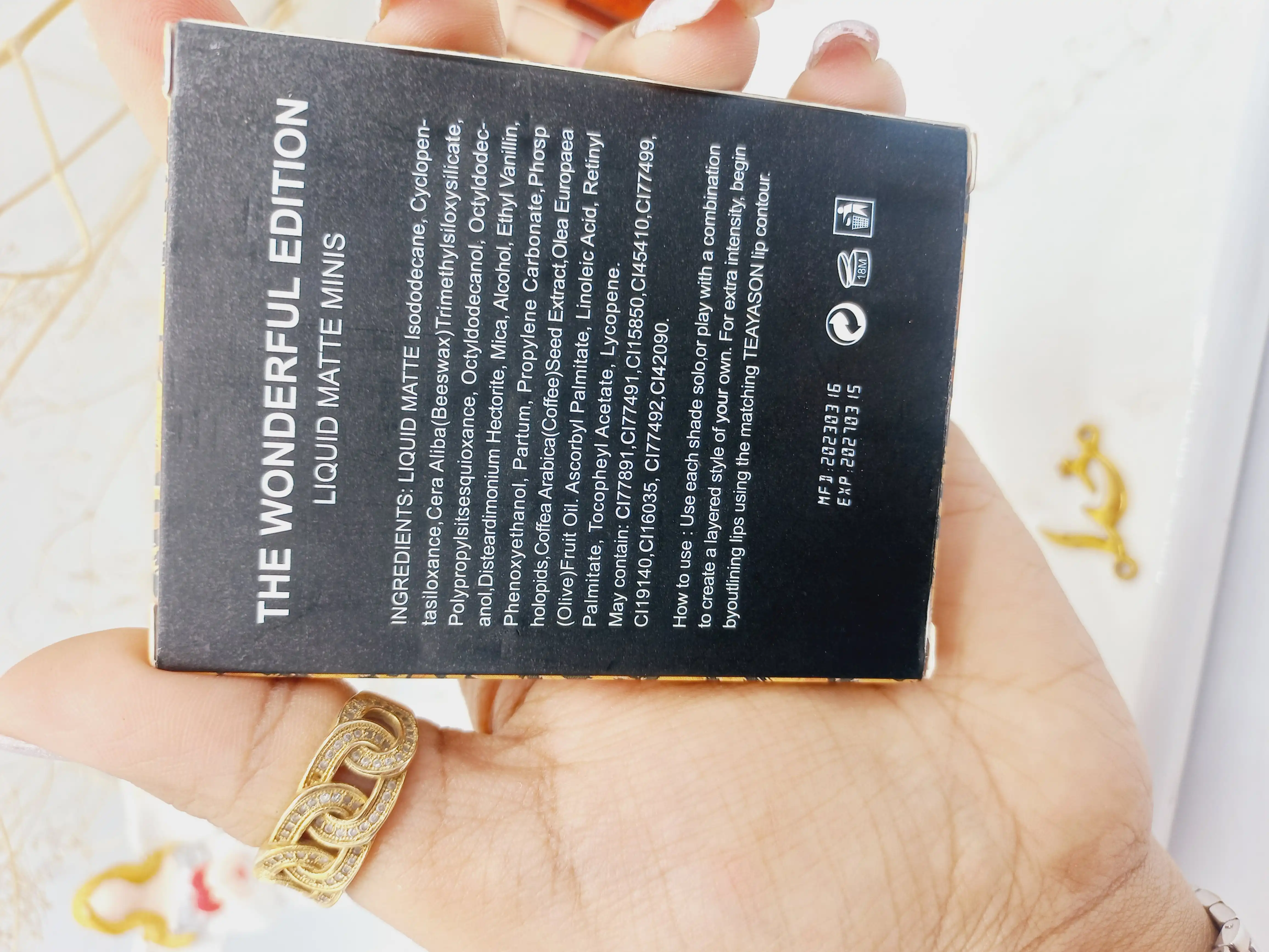 پک رژ مایع هدیه TEAYASON (طرح کلبه وحشت)