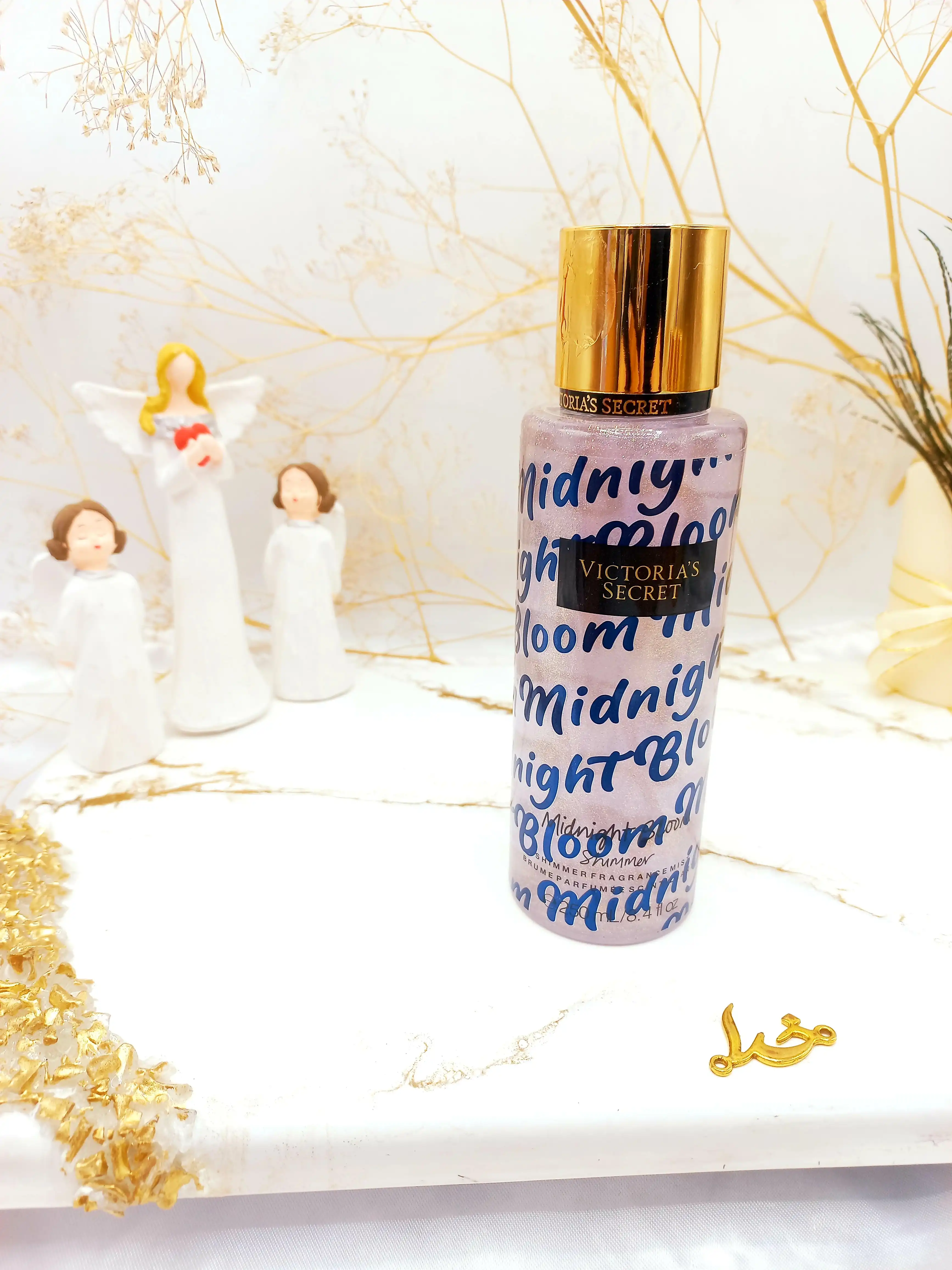 بادی اسپلش اکلیلی midnight Bloom  ویکتوریا سکرت اورجینال (رایحه خنک و ملایم)