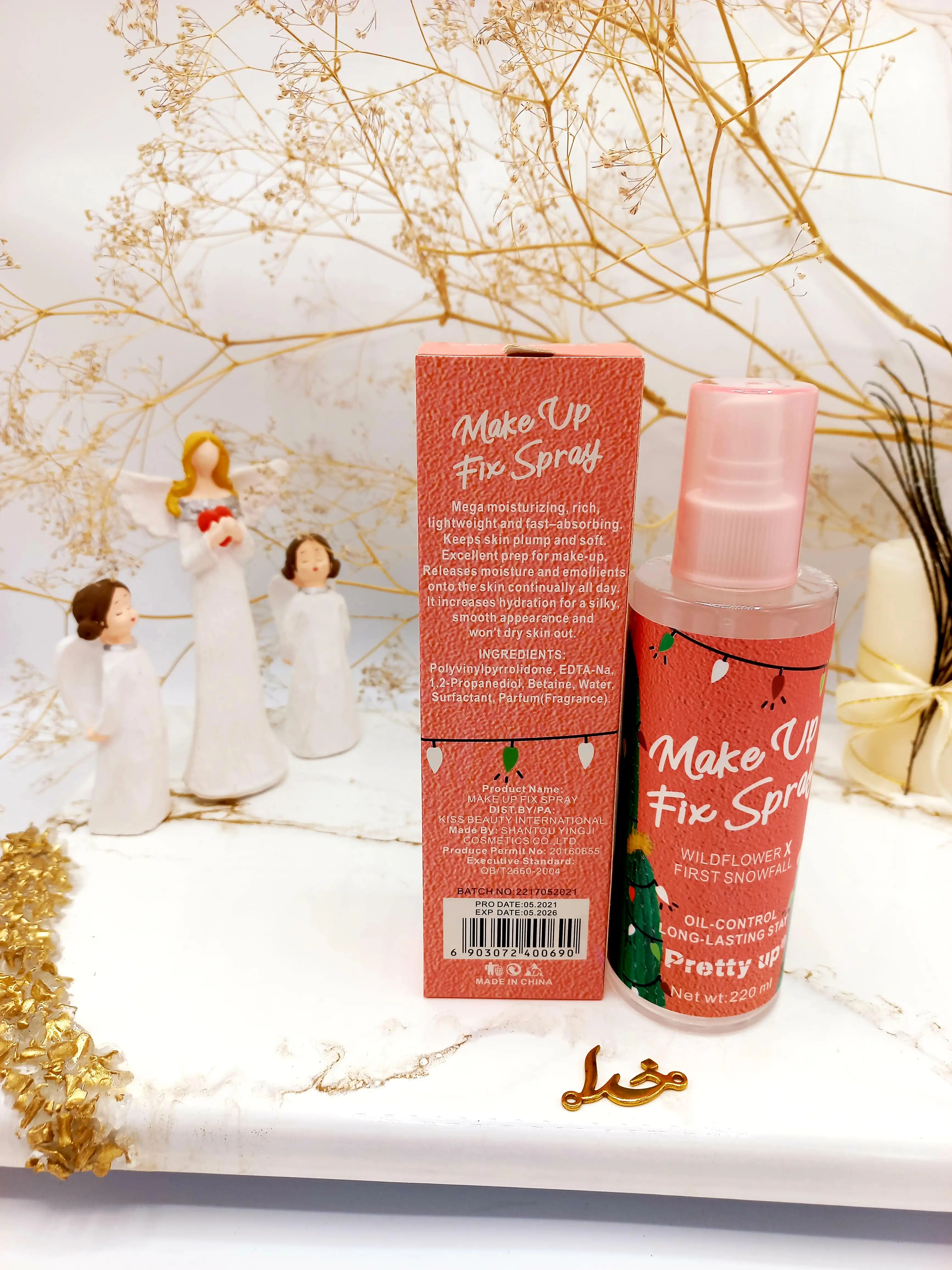 اسپری فیکس حرفه ای میکاپ طرح (کاکتوس) ‏Make Up Fix‏ کد 221764