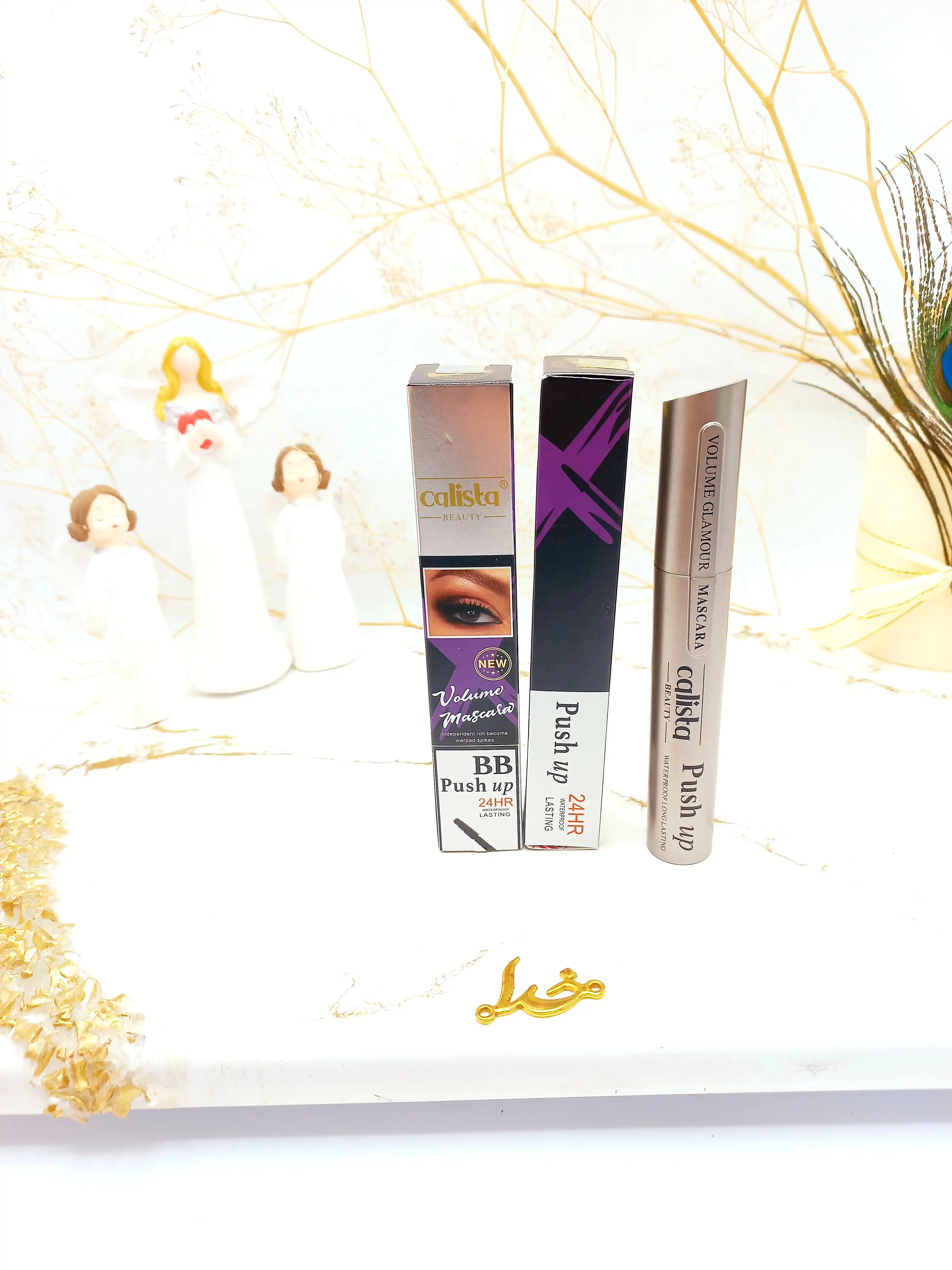 ریمل حجم دهنده اصلی کالیستا ( پوکه نقره ای ) | Calista Mascara کد 0312