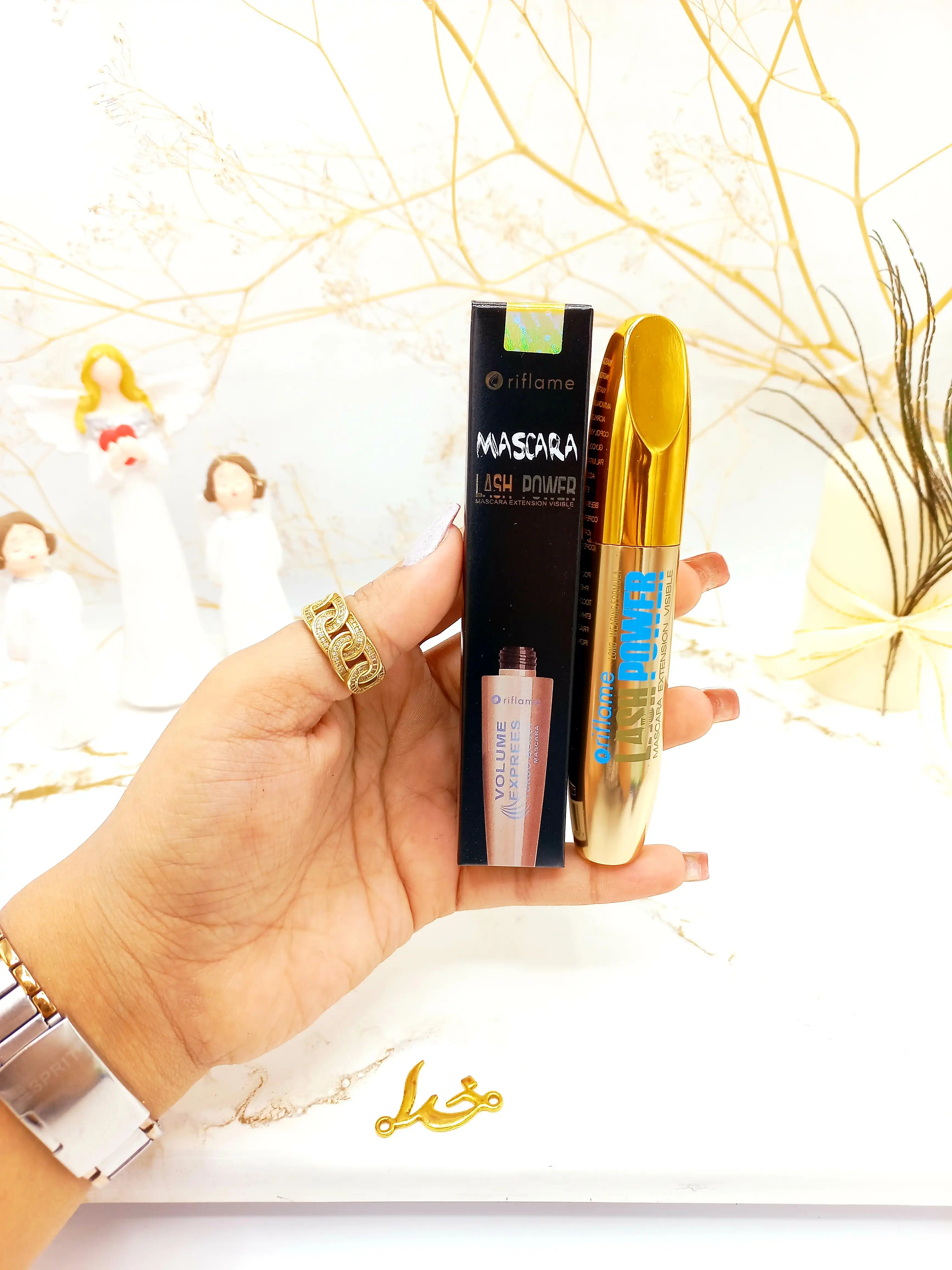 ریمل حجم دهنده و بلند کننده مژه گیاهی اوریفلیم مدل لش پاور (ضدآب) ORIFLAME کد 4627