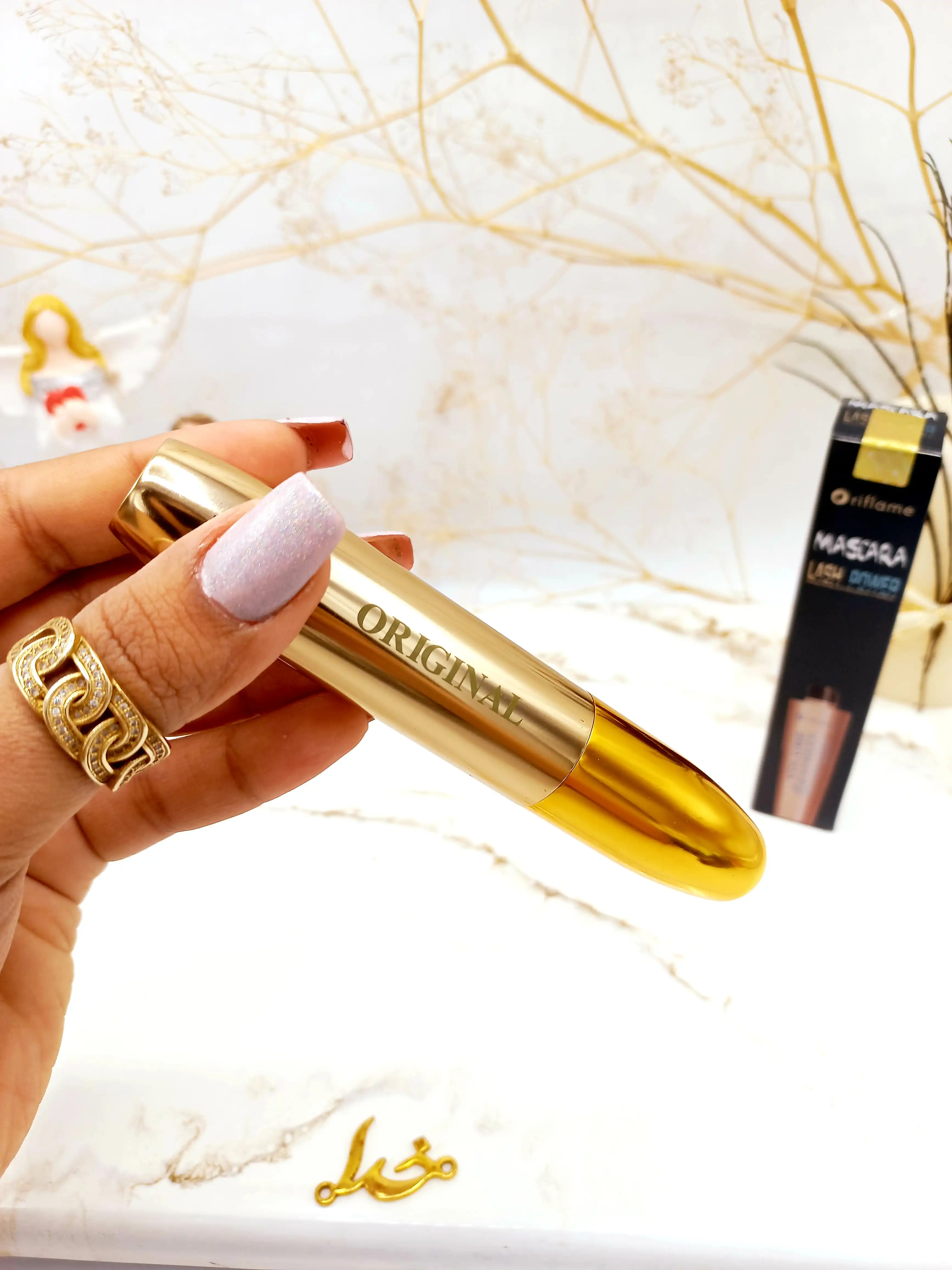 ریمل حجم دهنده و بلند کننده مژه گیاهی اوریفلیم مدل لش پاور (ضدآب) ORIFLAME کد 4627